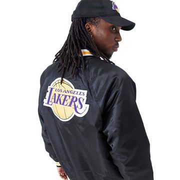 New Era Bomberjacke Jacke New Era NBA Applique Satin LA Lakers