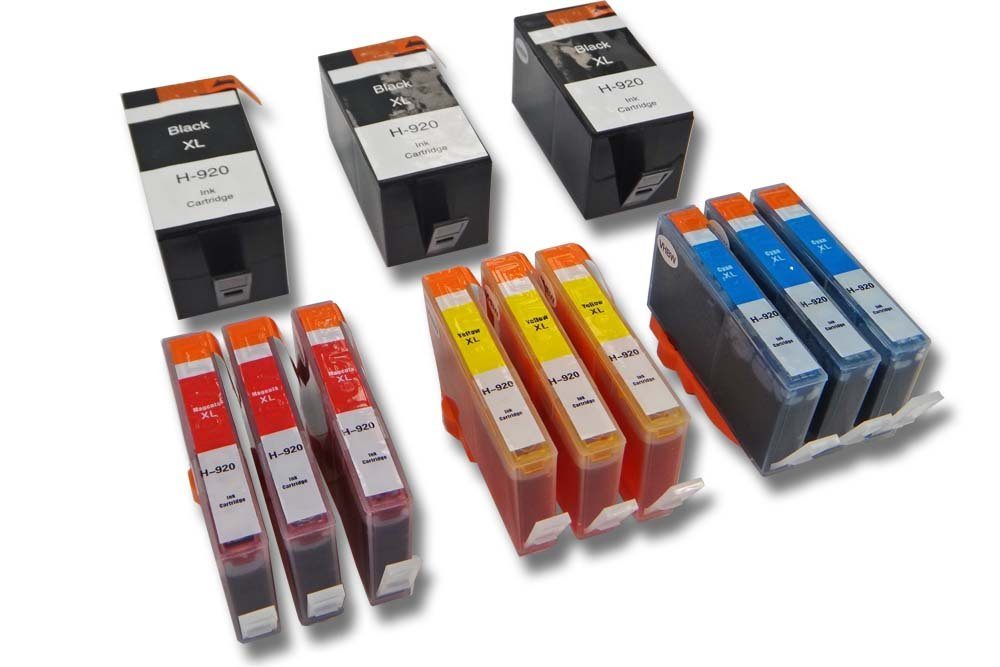 vhbw Wireless, Tintenpatrone passend 6500A 6000 HP Officejet Drucker für & 6500, Kopierer