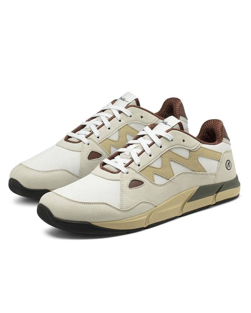 Joe Nimble Addict (Zero Drop, breite Zehenbox) beige/braun Herren Sneaker