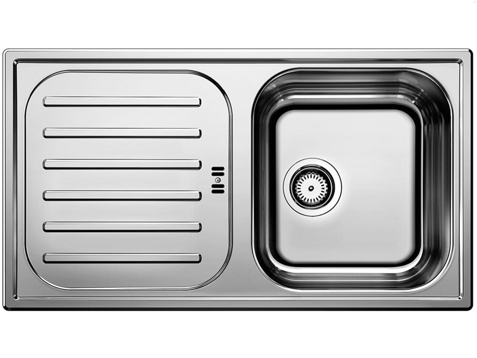 Blanco Edelstahlspüle, rechteckig, 86/48 cm, (1 St)