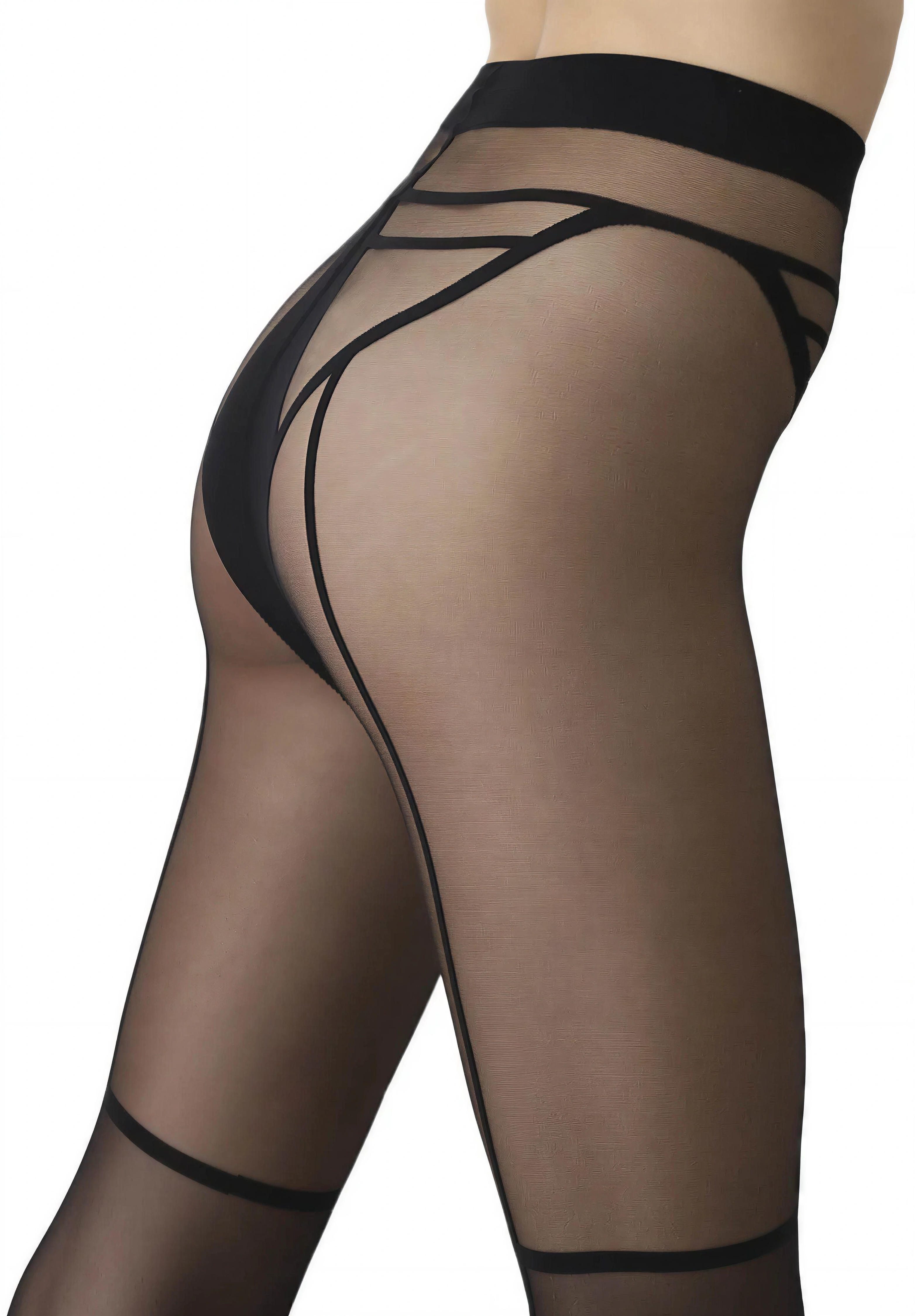 Oroblú Feinstrumpfhose INSPIRING Tights black-M 30 DEN 30 DEN (Packung 1 St. 1er-Pack) transparent & matt