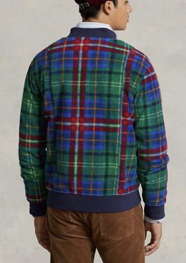 Ralph Lauren Winterjacke POLO RALPH LAUREN PLAID FLEECE BASEBALL JACKET BASEBALL-JACKE BLOUSON