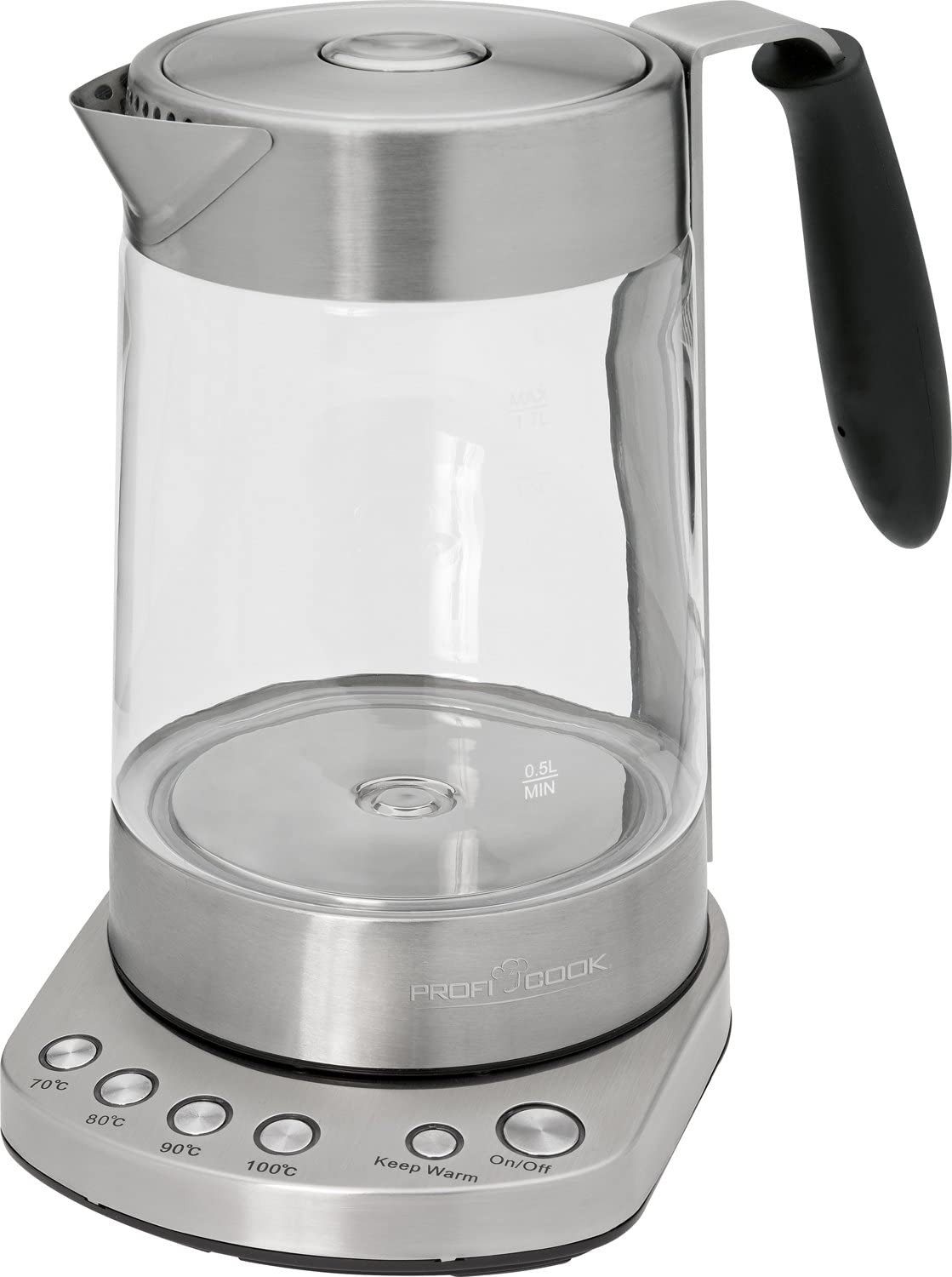 BOMANN Wasserkocher PC-WKS 1020 G, 0 W