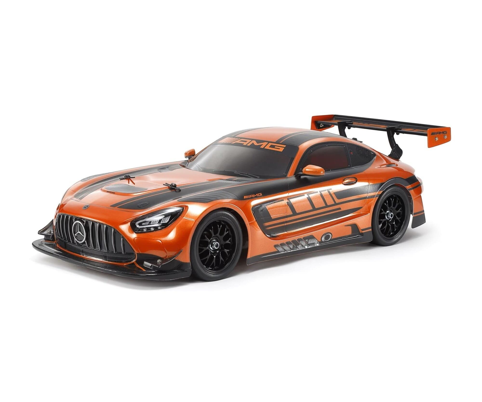 Tamiya RC-Auto Tamiya 1:10 RC Mercedes-AMG GT3 EVO TT-02 Baukasten