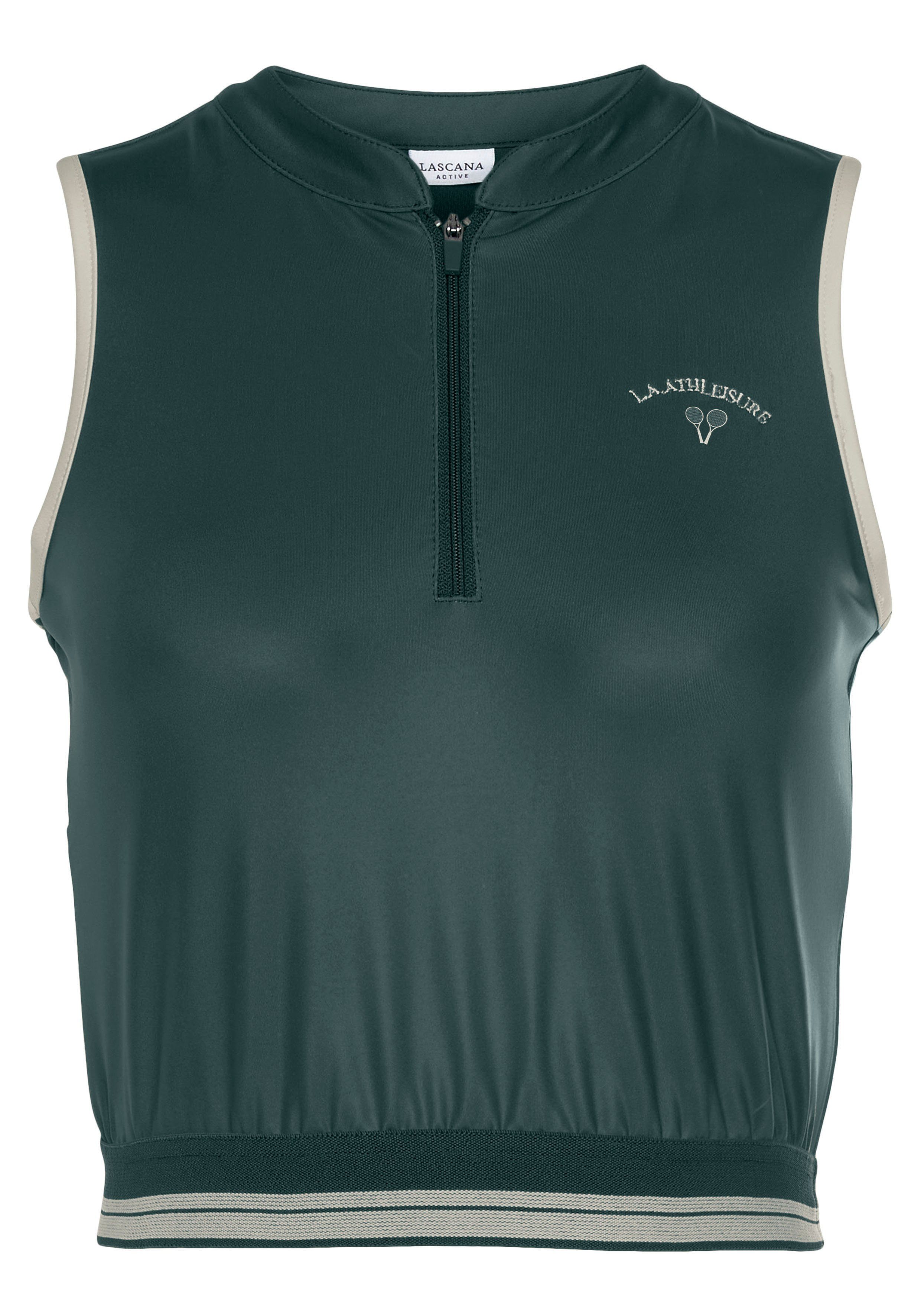 LASCANA ACTIVE Crop-Top Tennis Sporttop mit günstig online kaufen