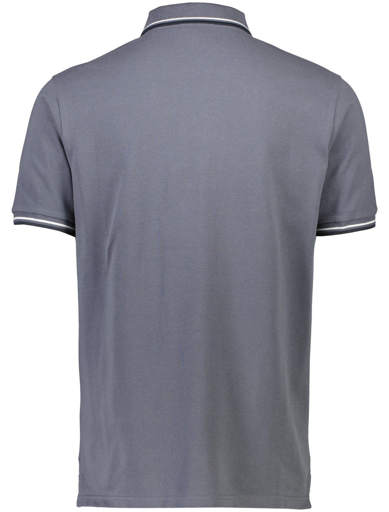 LINDBERGH Poloshirt mit Logo-Stickerei und abgesetzten Bündchen