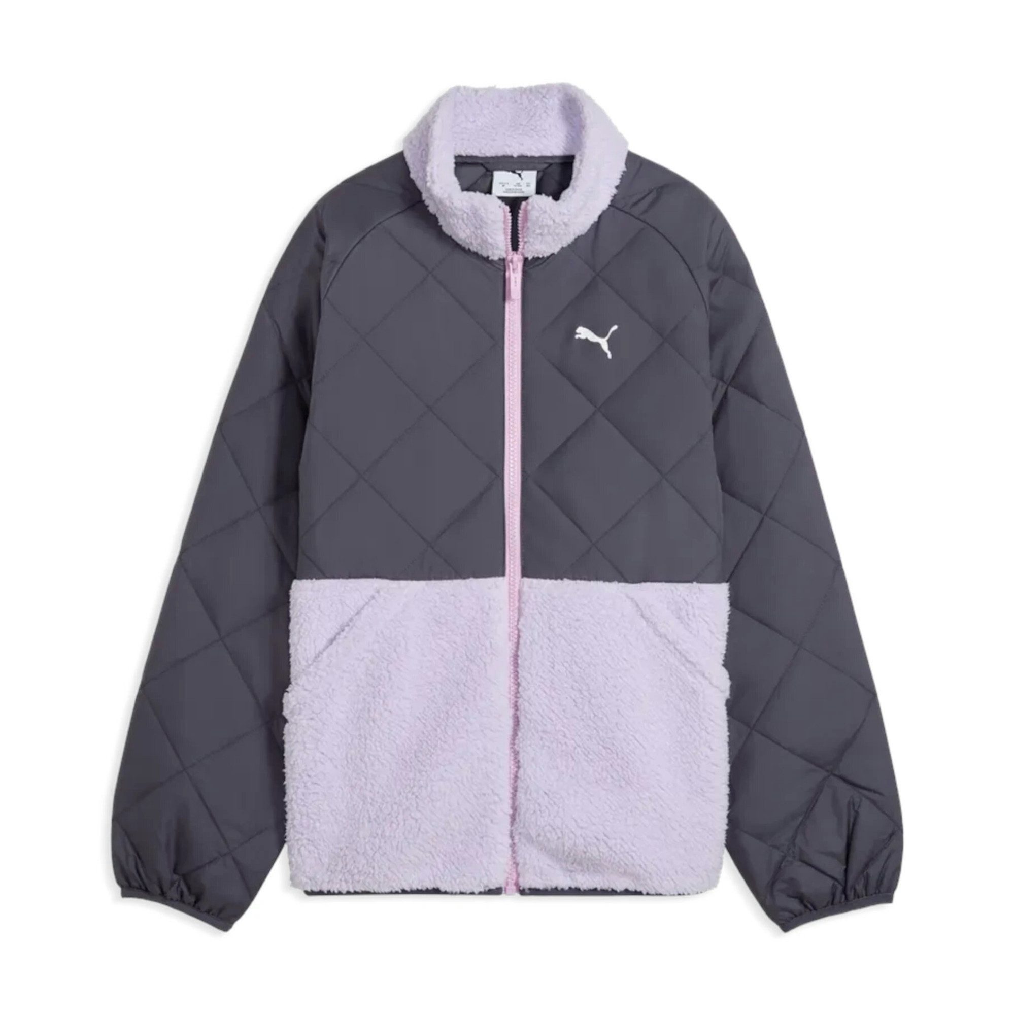 PUMA Winterjacke Puma Kinder Steppjacke Quilted Sherpa Jacket 694630