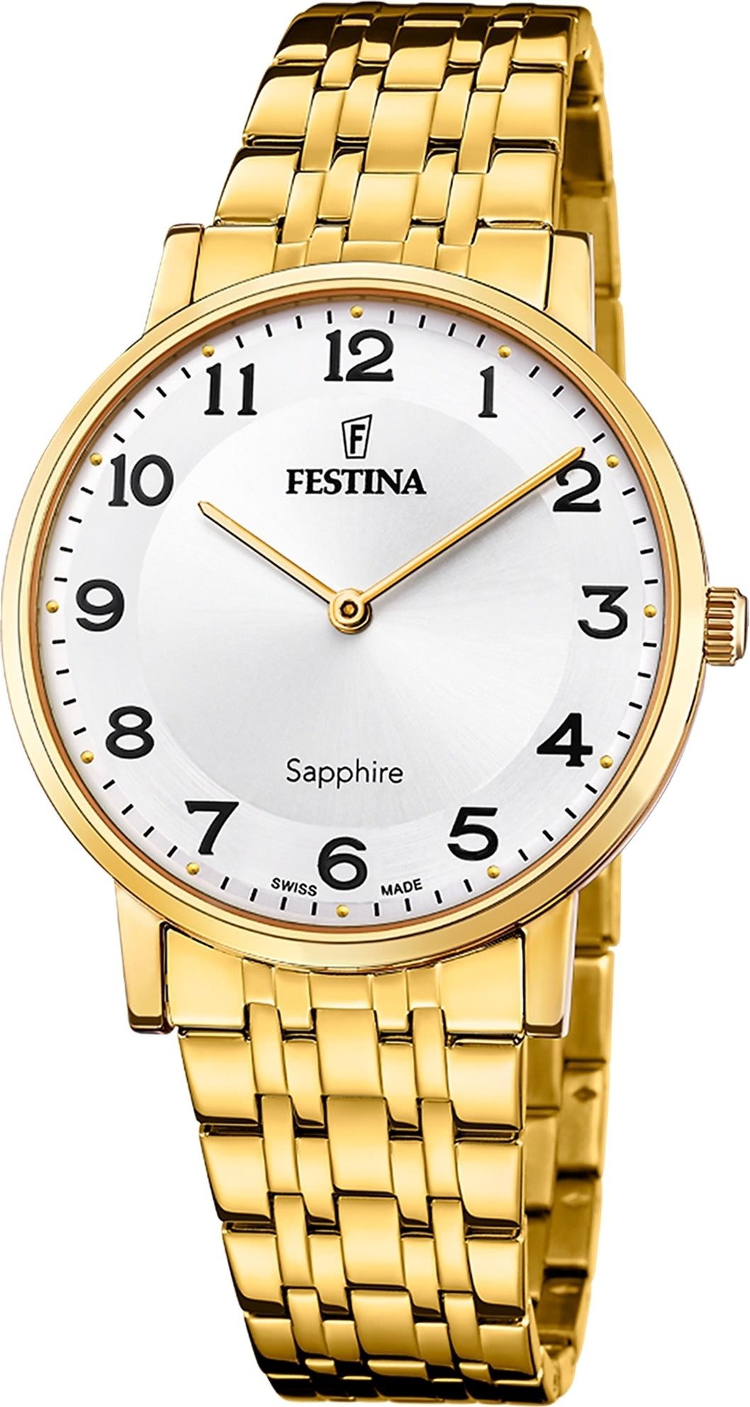 Quarzuhr Festina Herrenuhr Swiss Made Armbanduhr