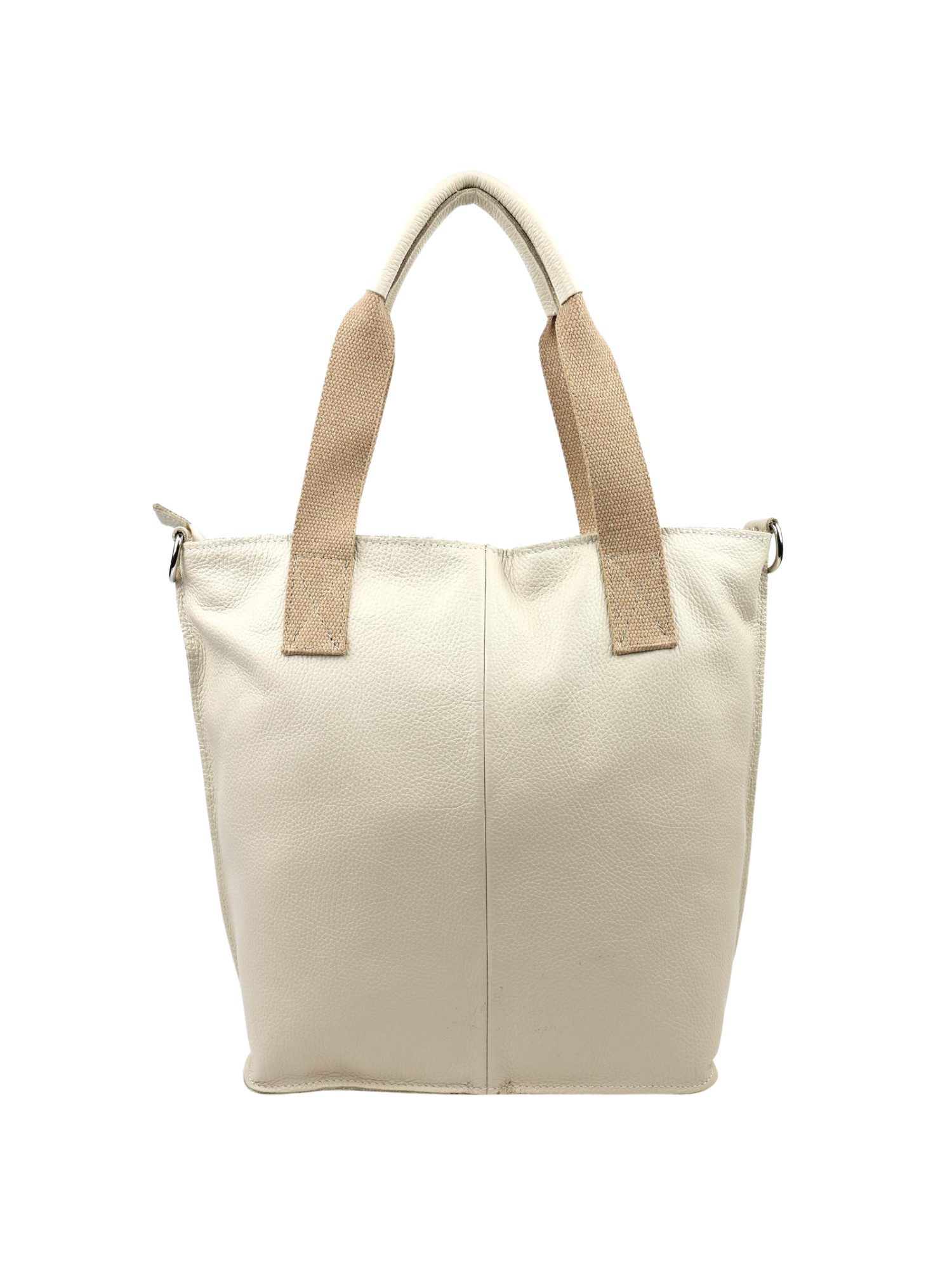 Schultertasche Damen Ledertasche aus Echtleder mit Reißverschluss Schulterriemen