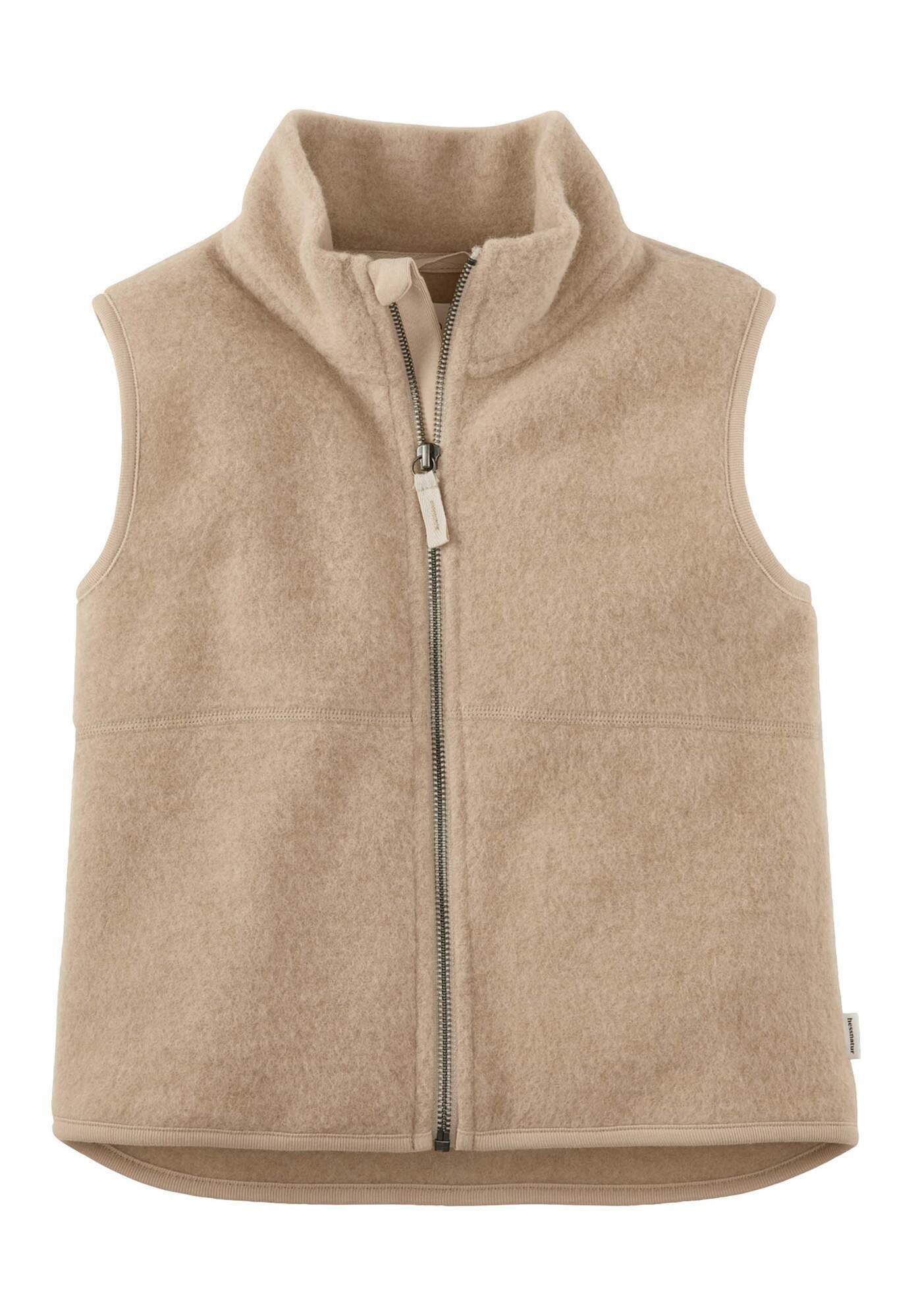 Hessnatur Fleeceweste aus reiner Bio-Merinowolle (1-tlg)