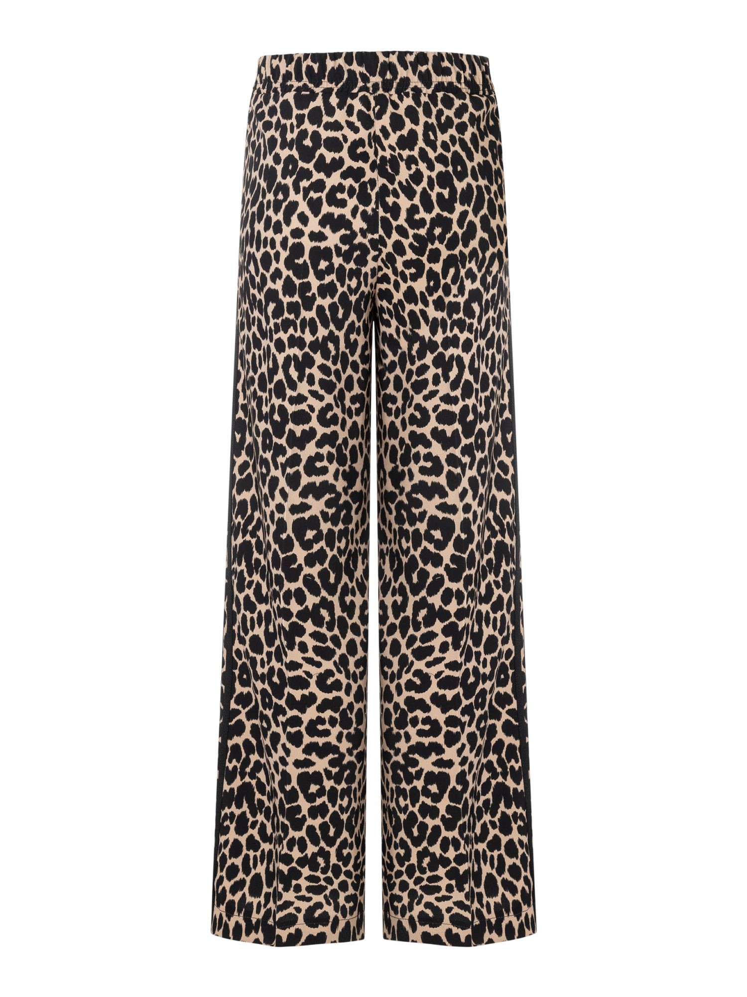 Cambio Stoffhose bunt, Casual, Polyester, Animalprint, Wide Leg, Mittel
