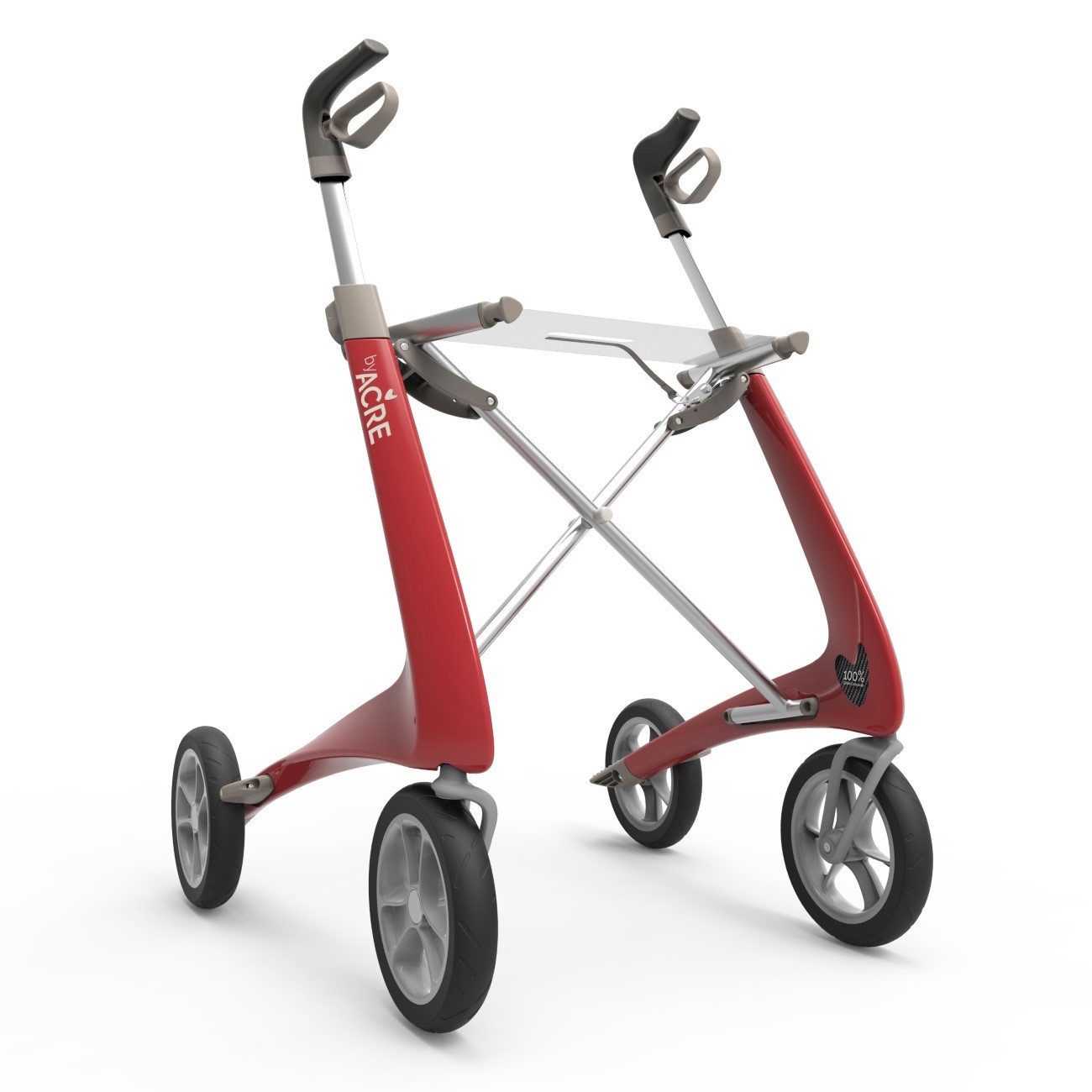 LUDWIG BERTRAM GmbH Rollator Rollator Carbon Ultralight Komfort, ByAcre, nur 4,8kg, leichtester Rollator der Welt