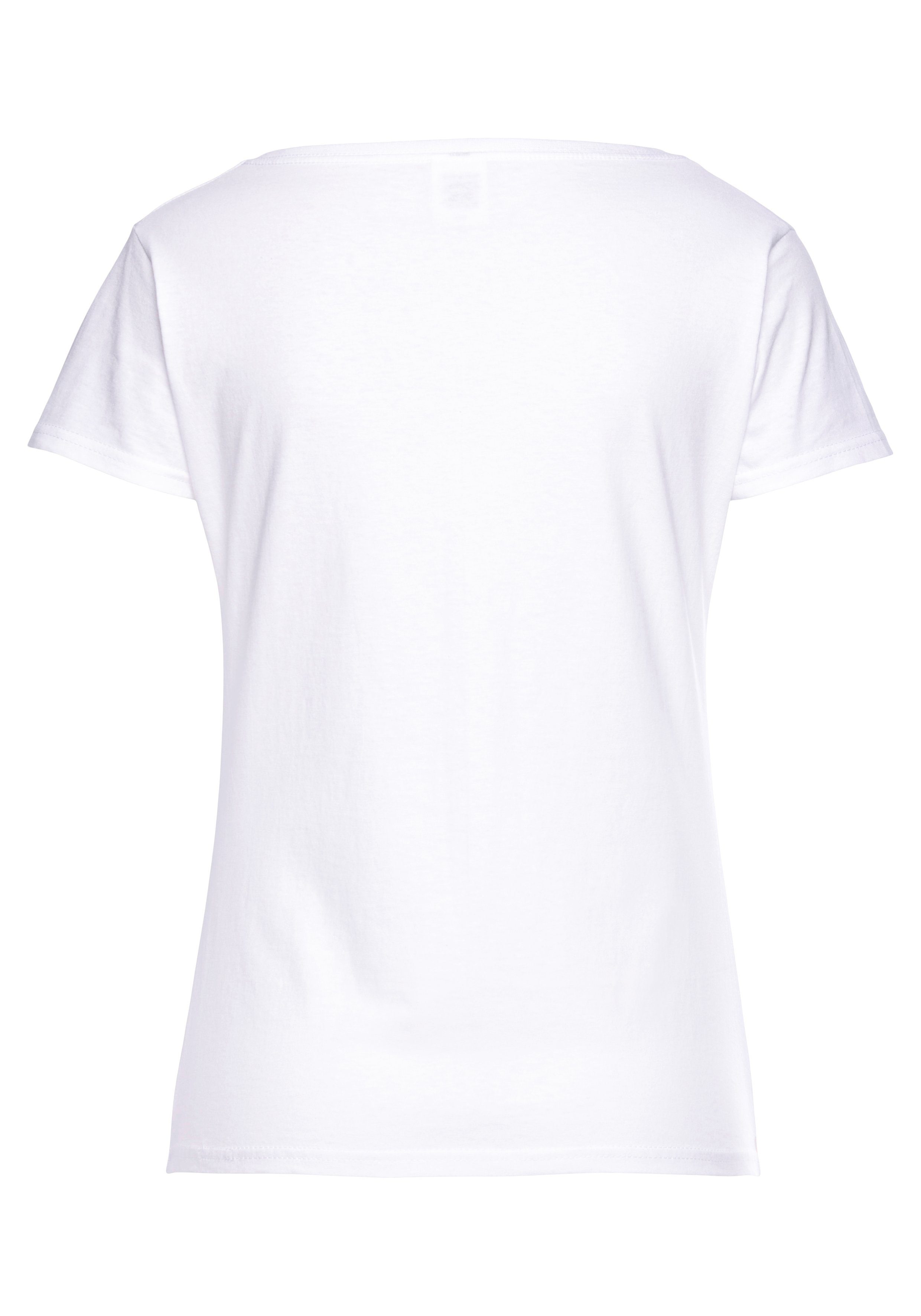 Fruit of the Loom V-Shirt Lady-Fit Valueweight V-Neck (Packung, 2-tlg., 2er-Pack)