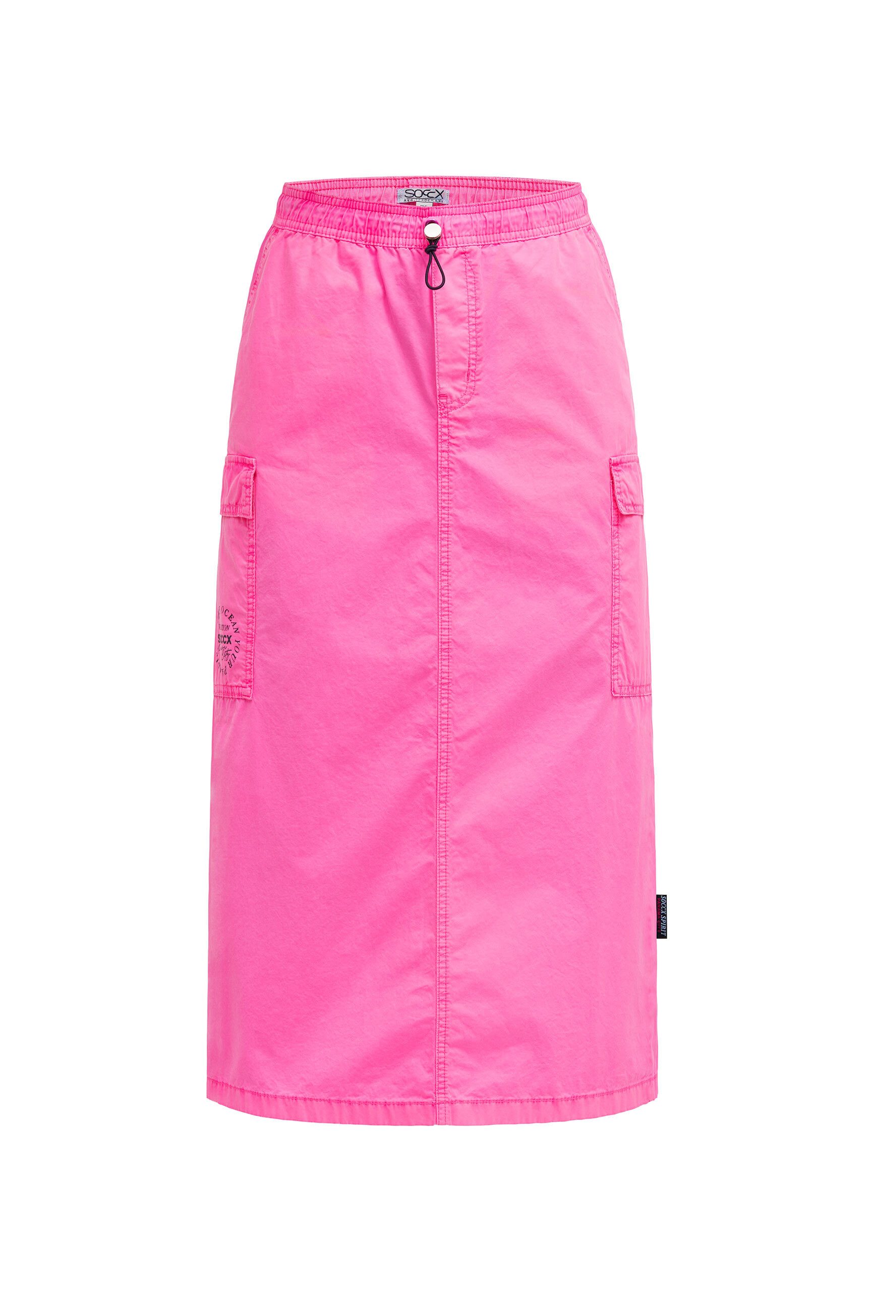 SOCCX Cargorock mit verstellbarem Elastikbund