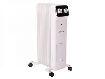 Pur Line Ölradiator HOTI OR1500, 1500 W, 7 Rippen, Thermostat, Überhitzungsschutz, 2 Stufen