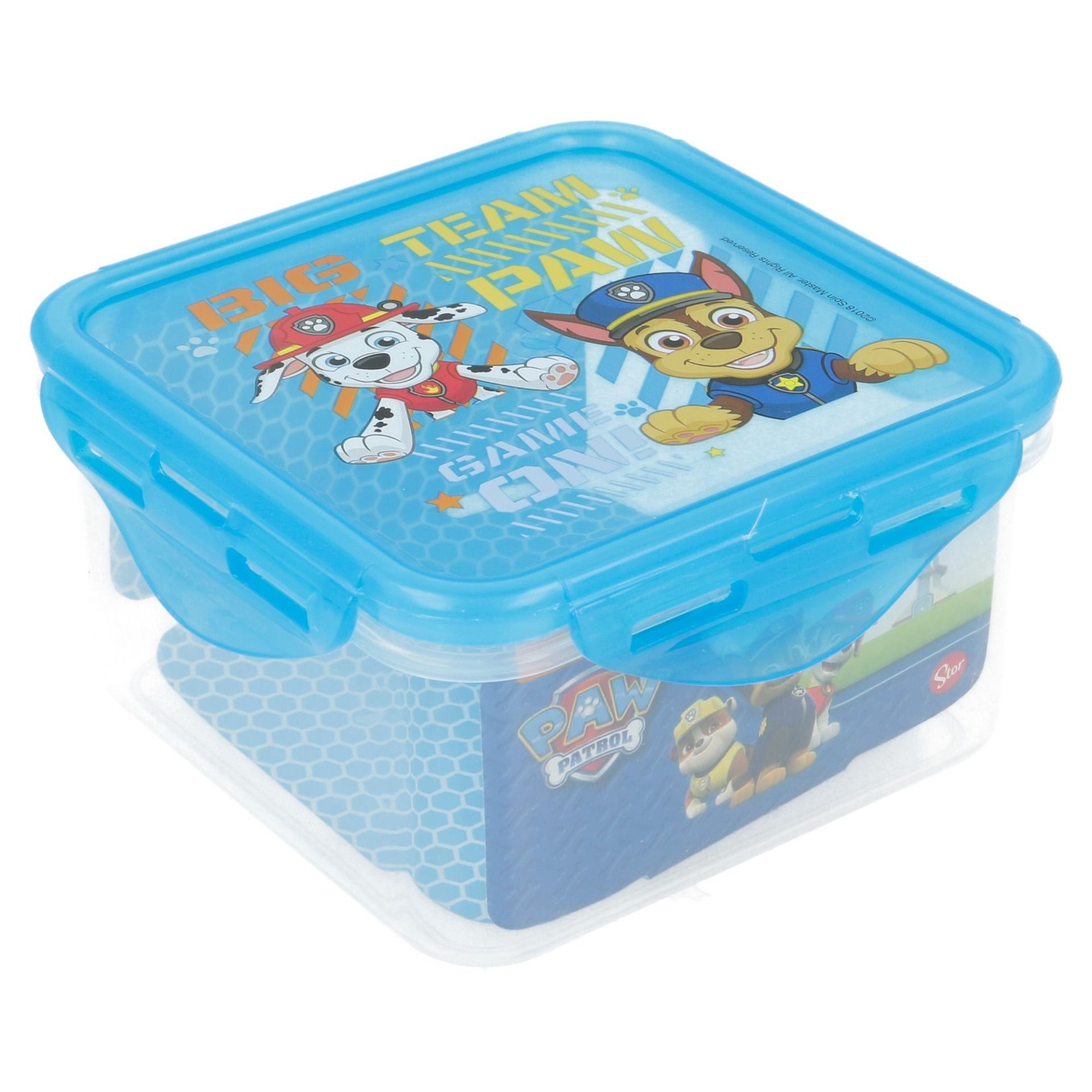 PAW PATROL Lunchbox – Quadratischer Brotdose Behälter 730 ml für Kinder