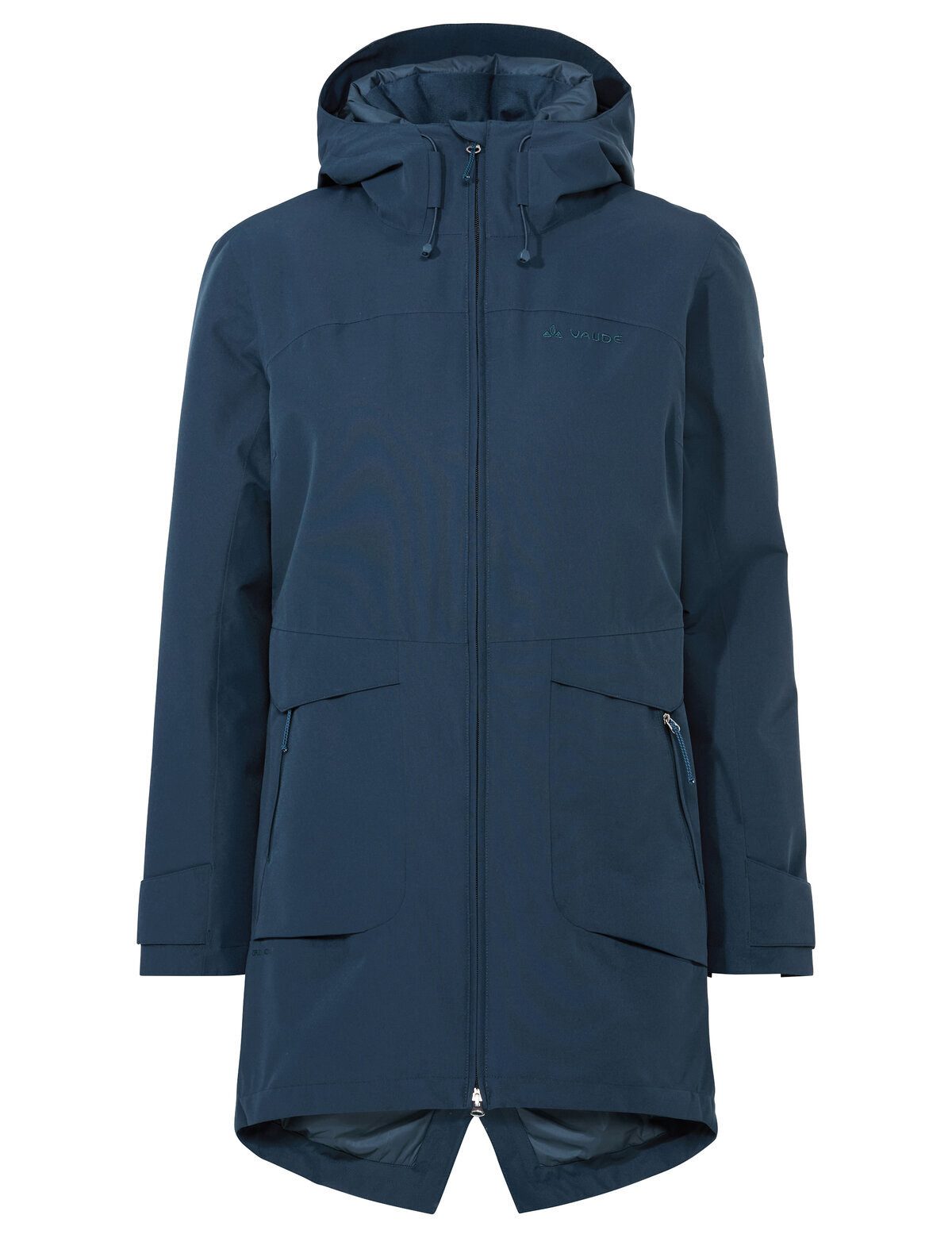 VAUDE Outdoorjacke Women's Skomer Winter Parka III (1-St) moderner Damen Parka