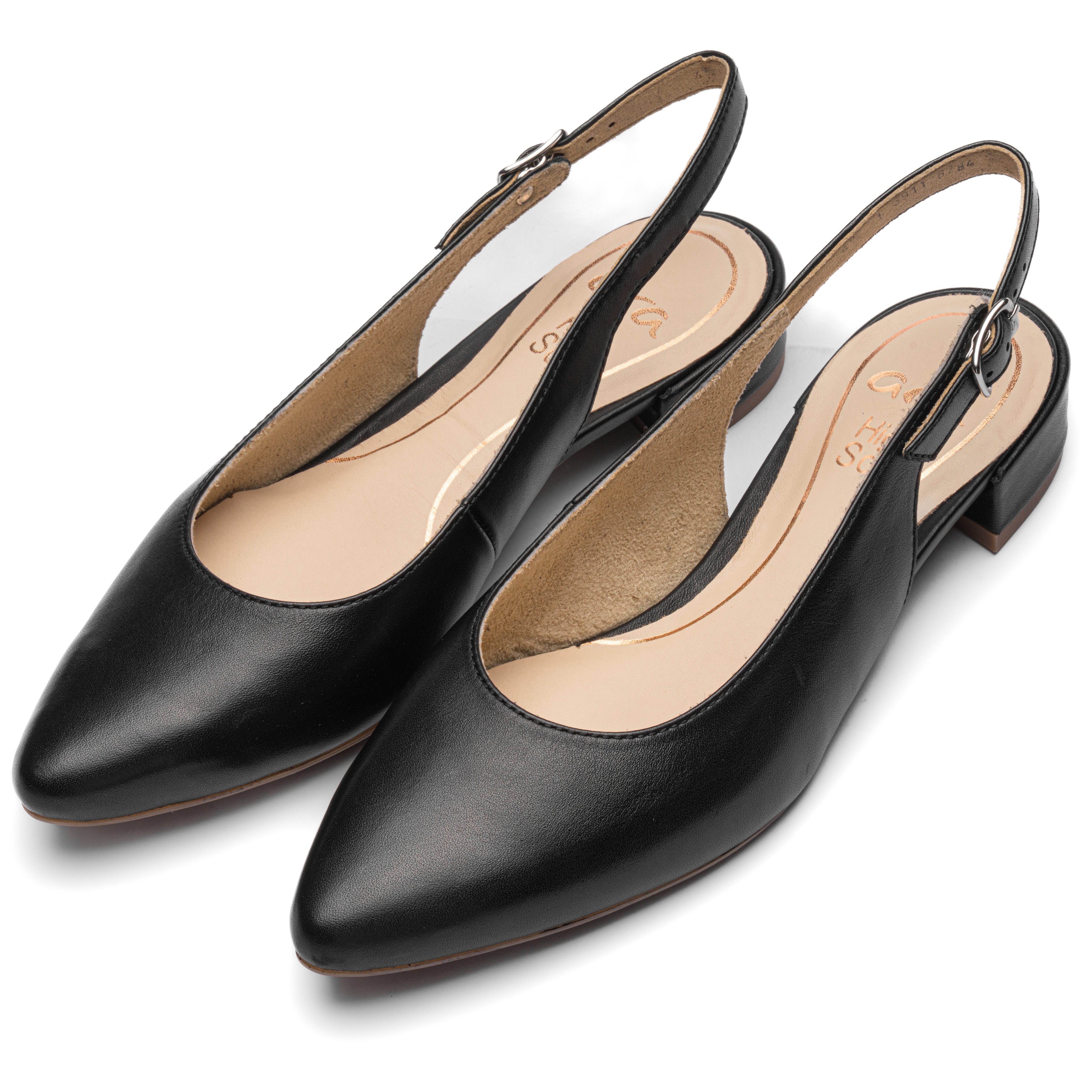 Ara PARIS Slingpumps Blockabsatz, Businessschuh mit verstellbarem Fersenriemchen, G-Weite