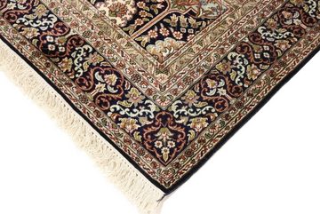 Orientteppich Orientteppich Kaschmir Seide 183x130 Handgewebter Teppich, Nain Trading, Höhe: 0.4 mm