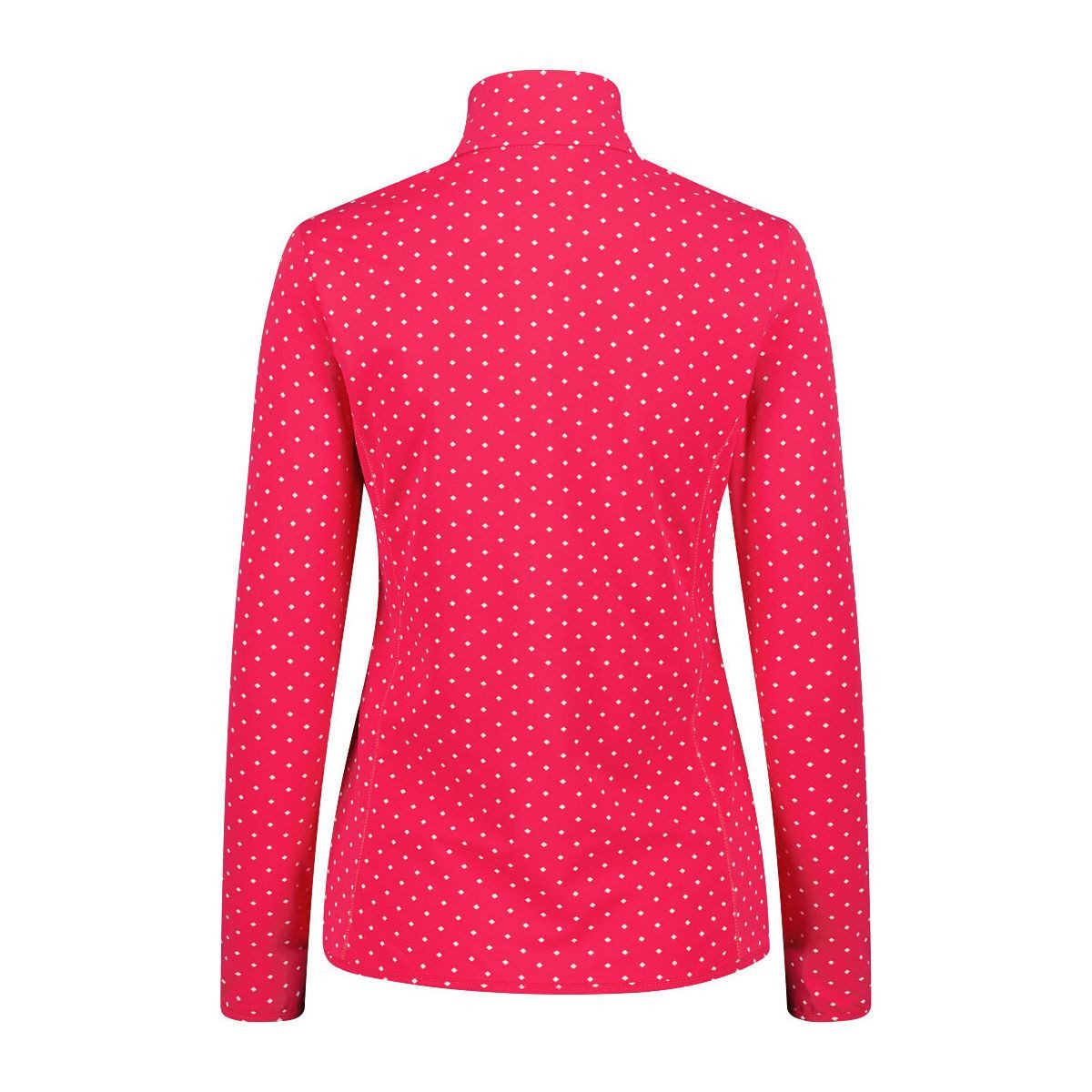 CMP Fleecejacke Woman Printed Sweat Atmungsaktives Damen-Sweatshirt aus Softech-Fleece, umweltfreundlich