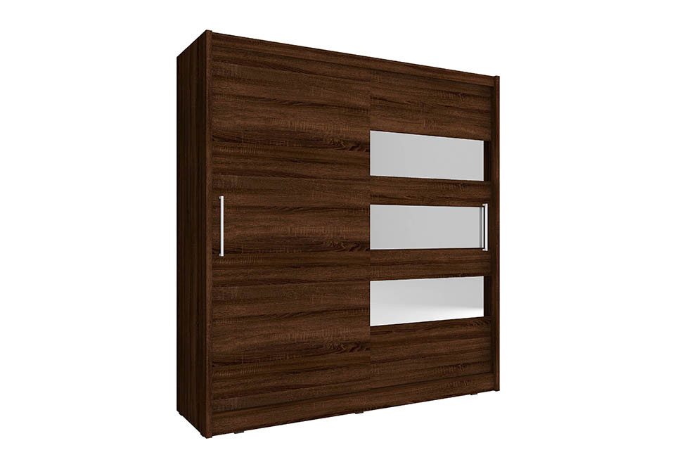 Xlmoebel Kleiderschrank Multifunktionsregal aus Holz für Kleidung und Schuhe (Kleiderschrank MAJA III 180) Hergestellt in Europa