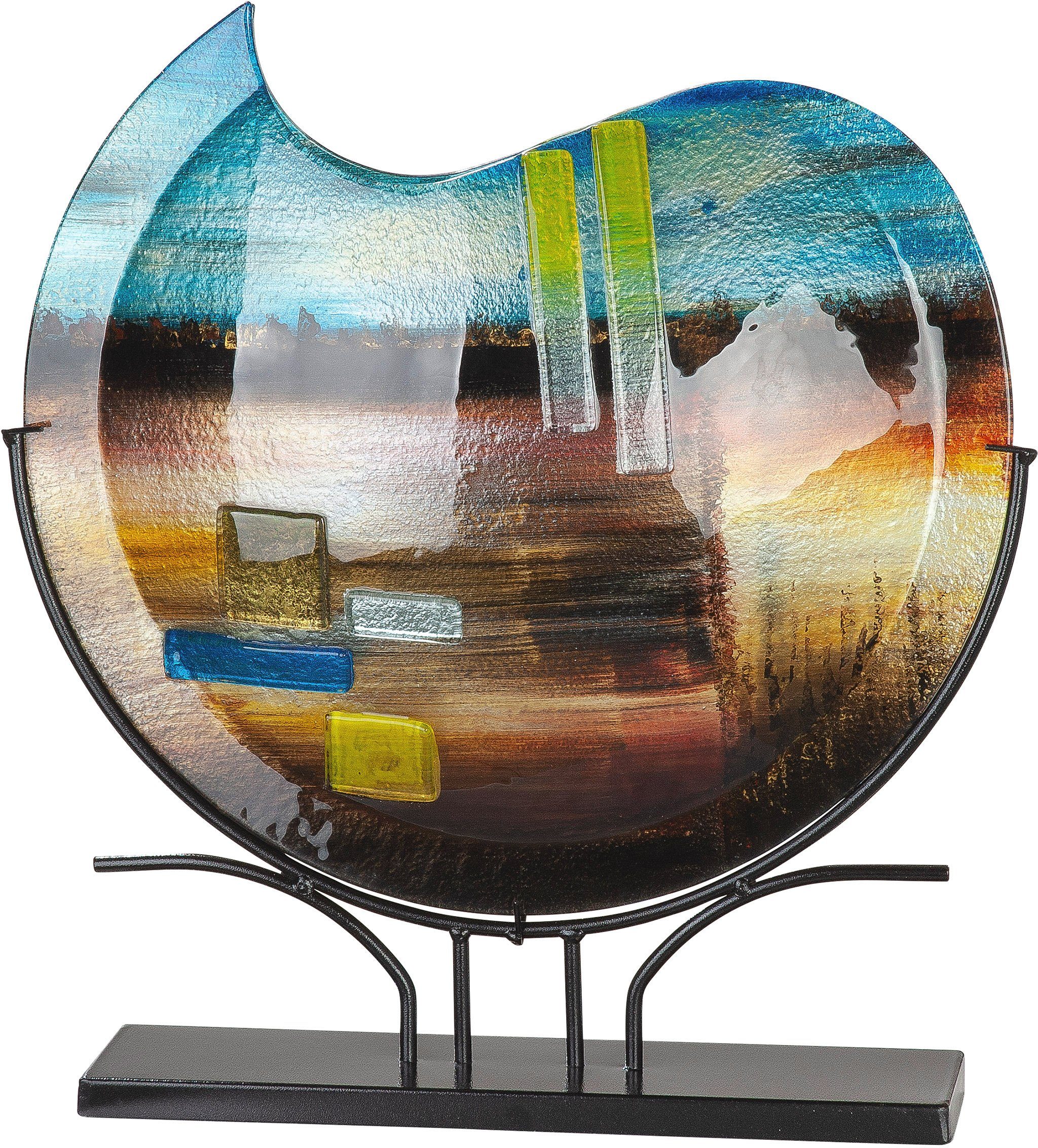 GILDE GLAS art Dekovase Campo (1 St), aus Glas, Höhe ca. 48 cm