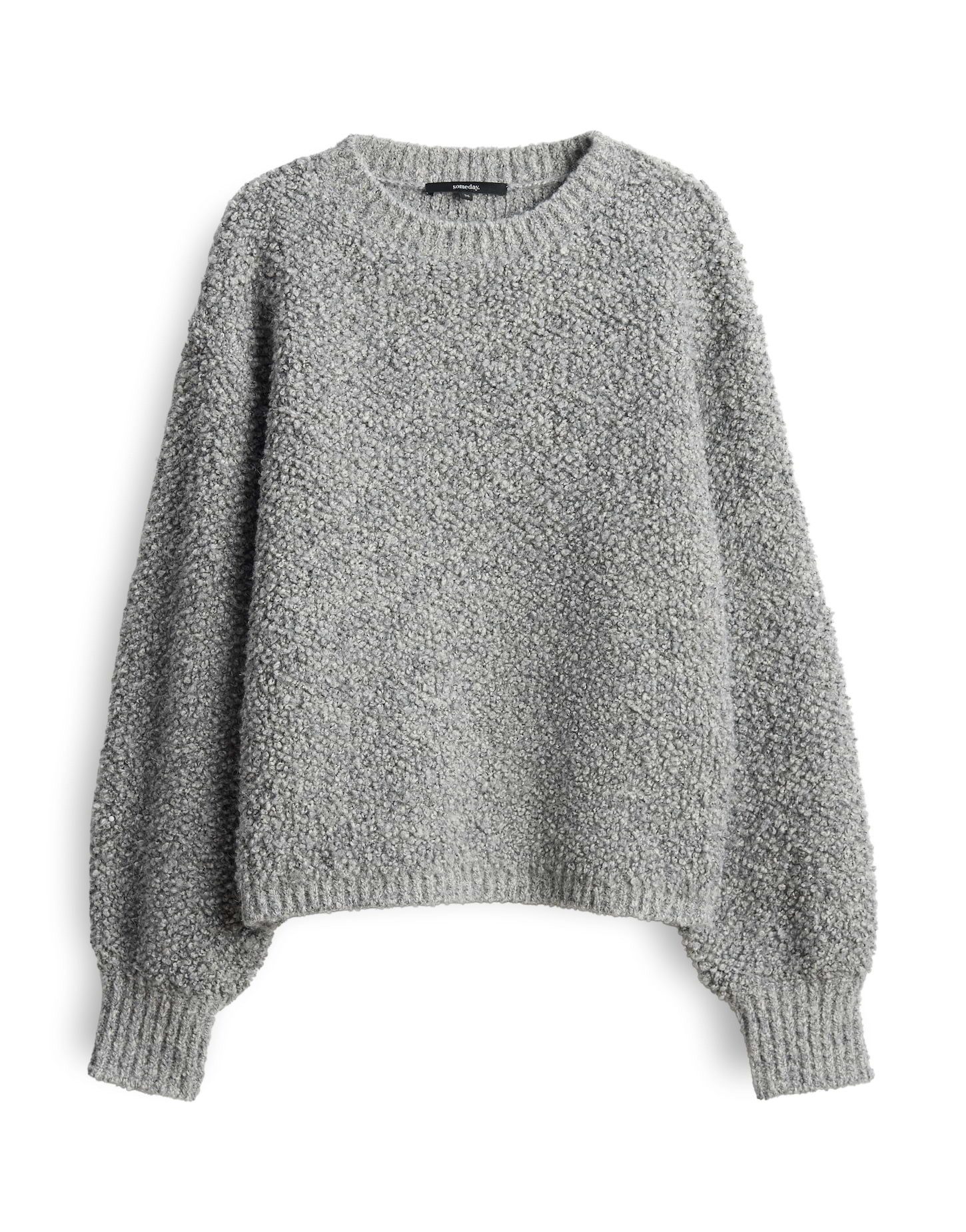 someday Strickpullover TELENA Loose mit Bouclégarn günstig online kaufen
