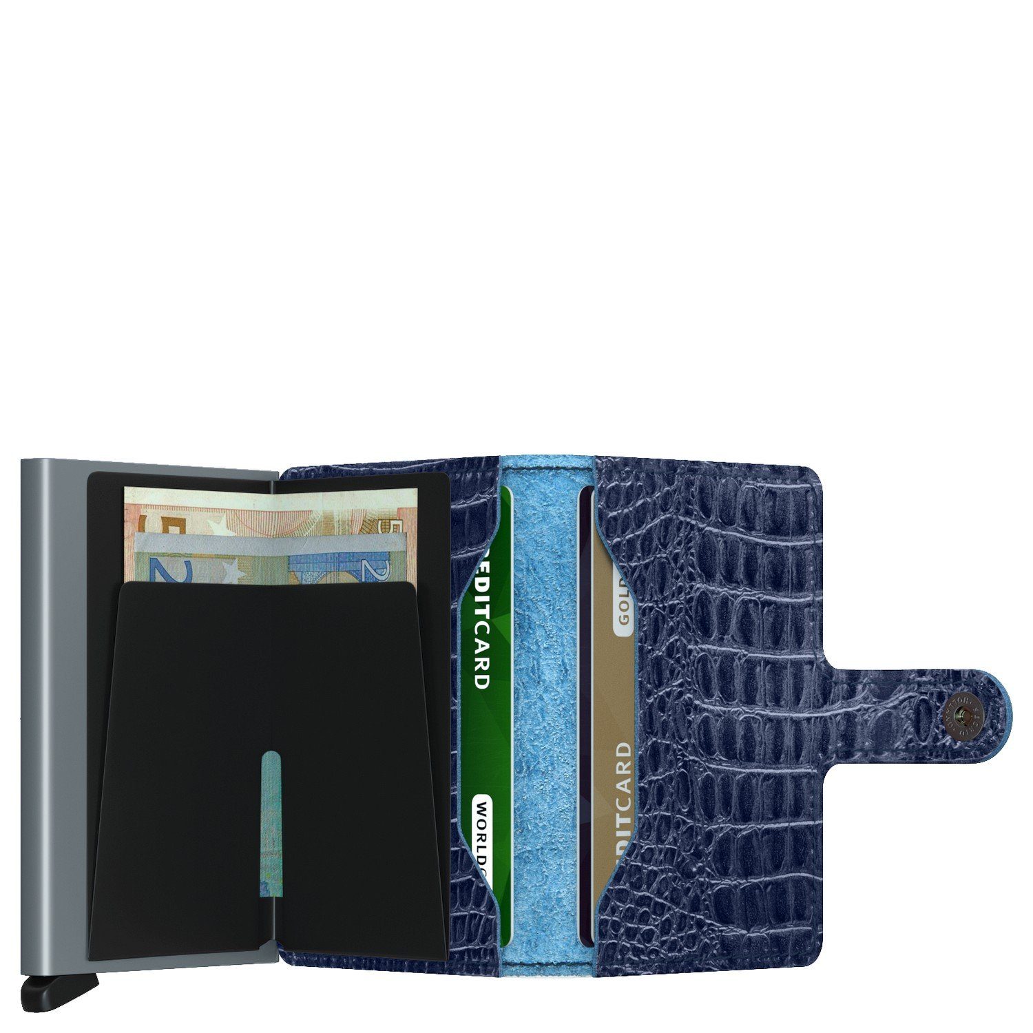 Geldbörse cm brown - 6.5 Nile Geldbörse Miniwallet RFID SECRID (1-tlg)