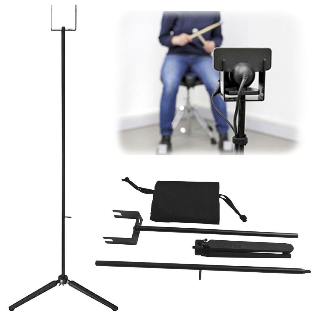 Aerodrums E-Drum Aerodrums Kamerastativ Ständer