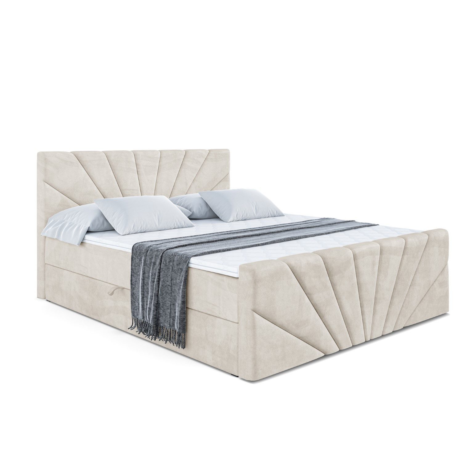 ALTDECOR Boxbett MILTIO-Z (Multipocket-Matratze H4, H3 günstig online kaufen