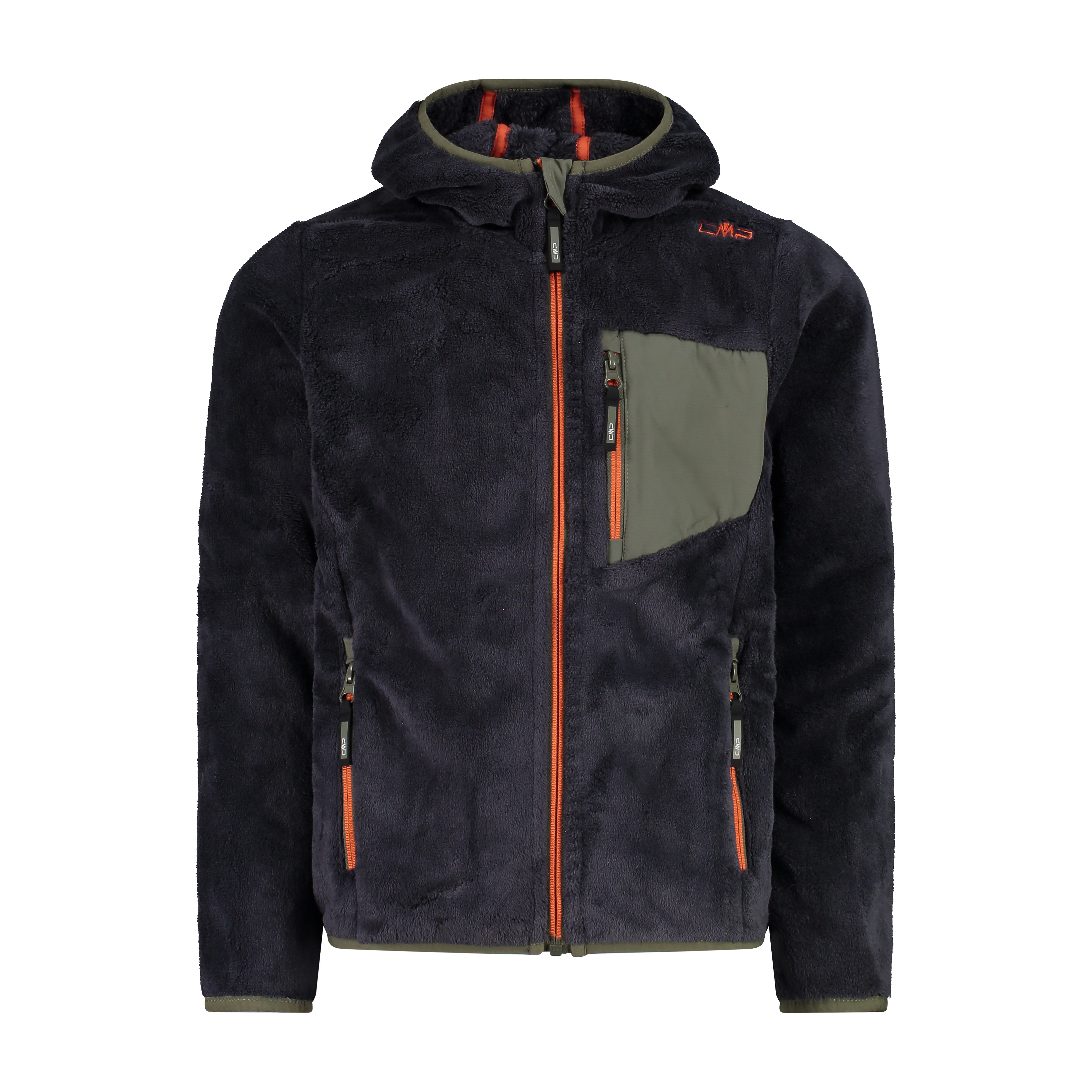 CMP Fleecejacke CMP Jungen Fleecejacke Fix Hood Jacket 31P1504