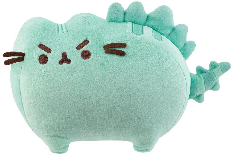 Aurora World Plüschfigur Aurora 61588 - Pusheen Pusheenosaurus grün, Plüschtier, 24 cm