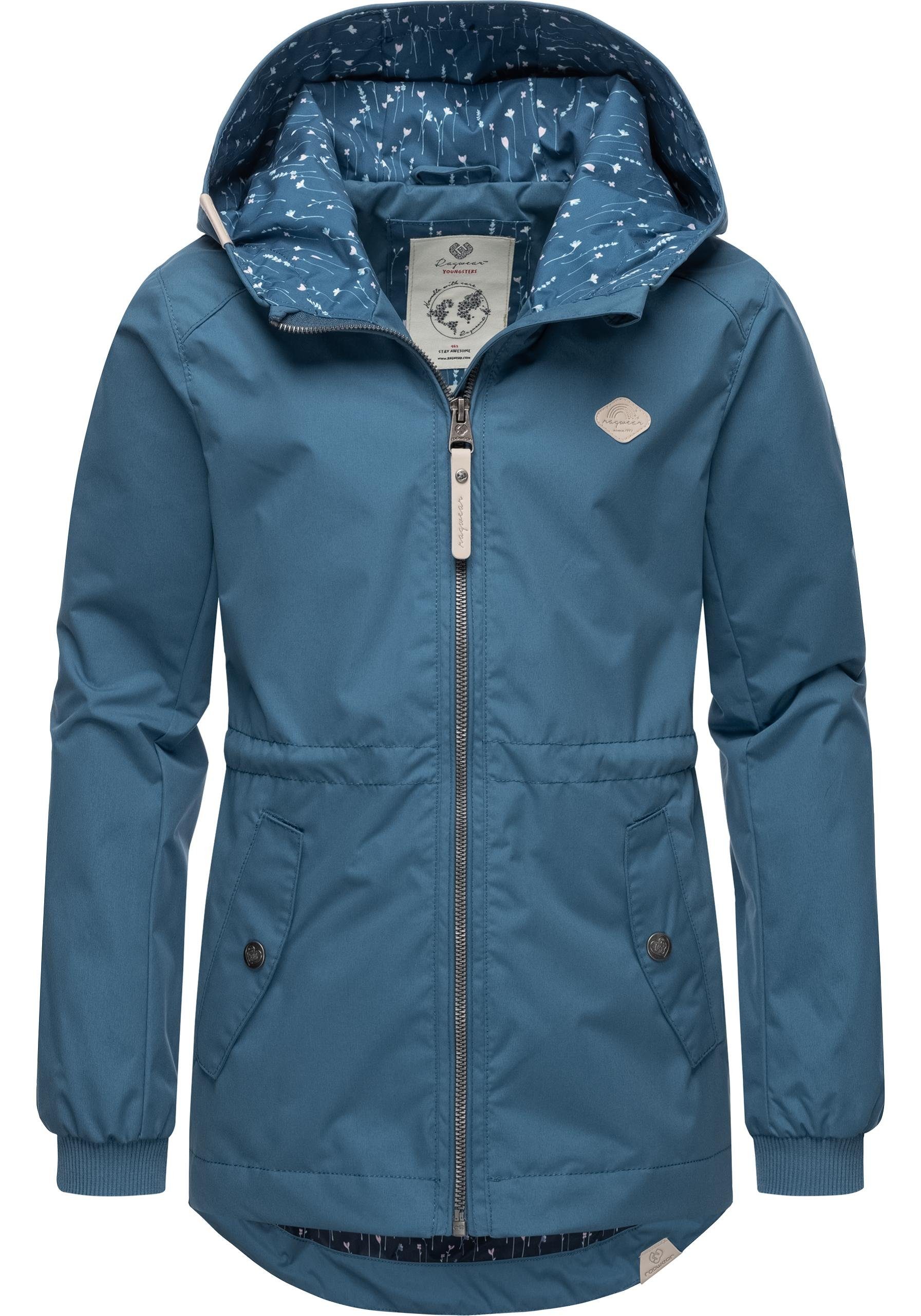 Mädchen 3-teilige Outdoor-Jacke Mit Fleece-Futter - Wasserabweisende Übergangsjacke Mit Kapuze Für Herbst/Winter