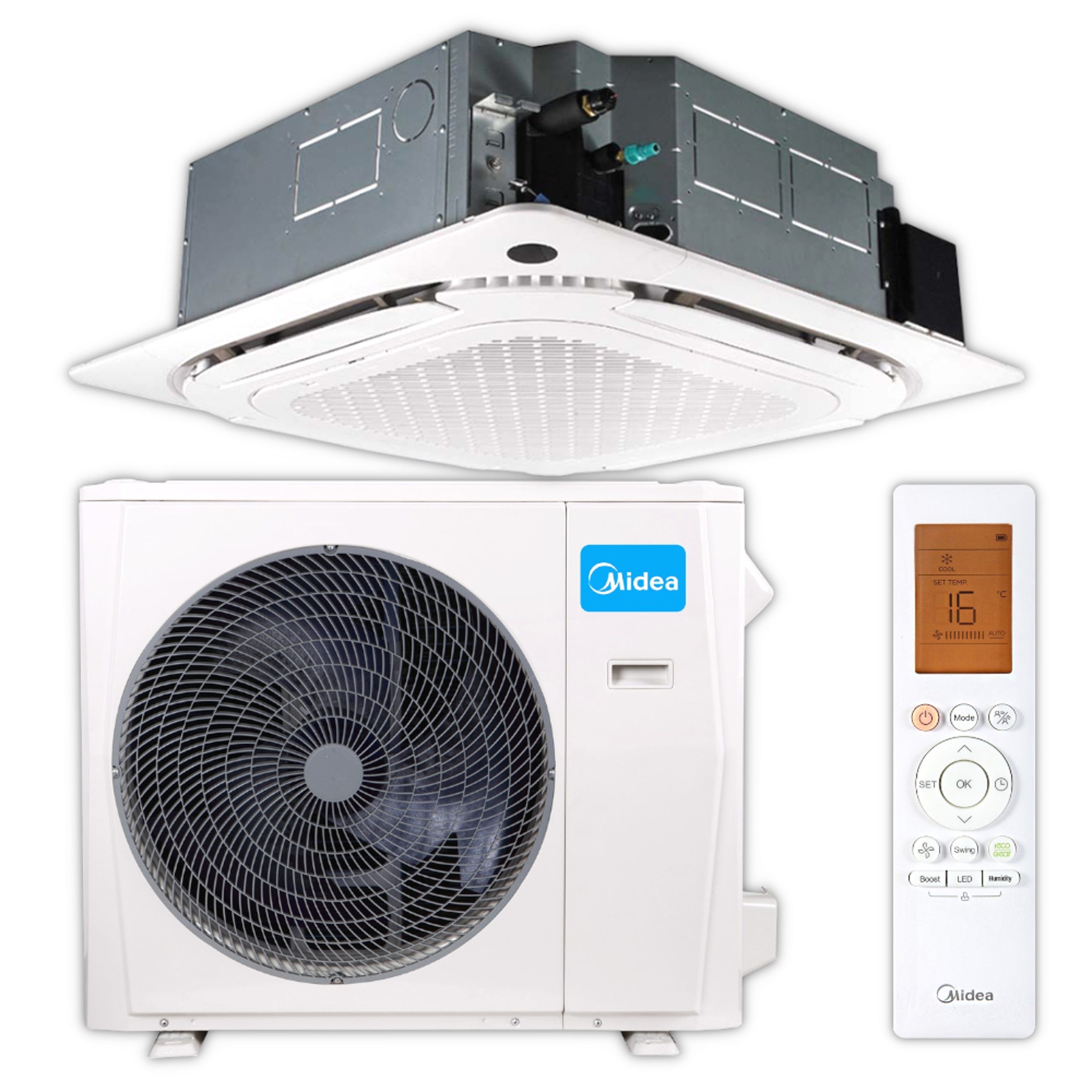 Midea Split-Klimagerät MCD1-36FNXD0-ME + MOD30-36HFN8-ME günstig online kaufen