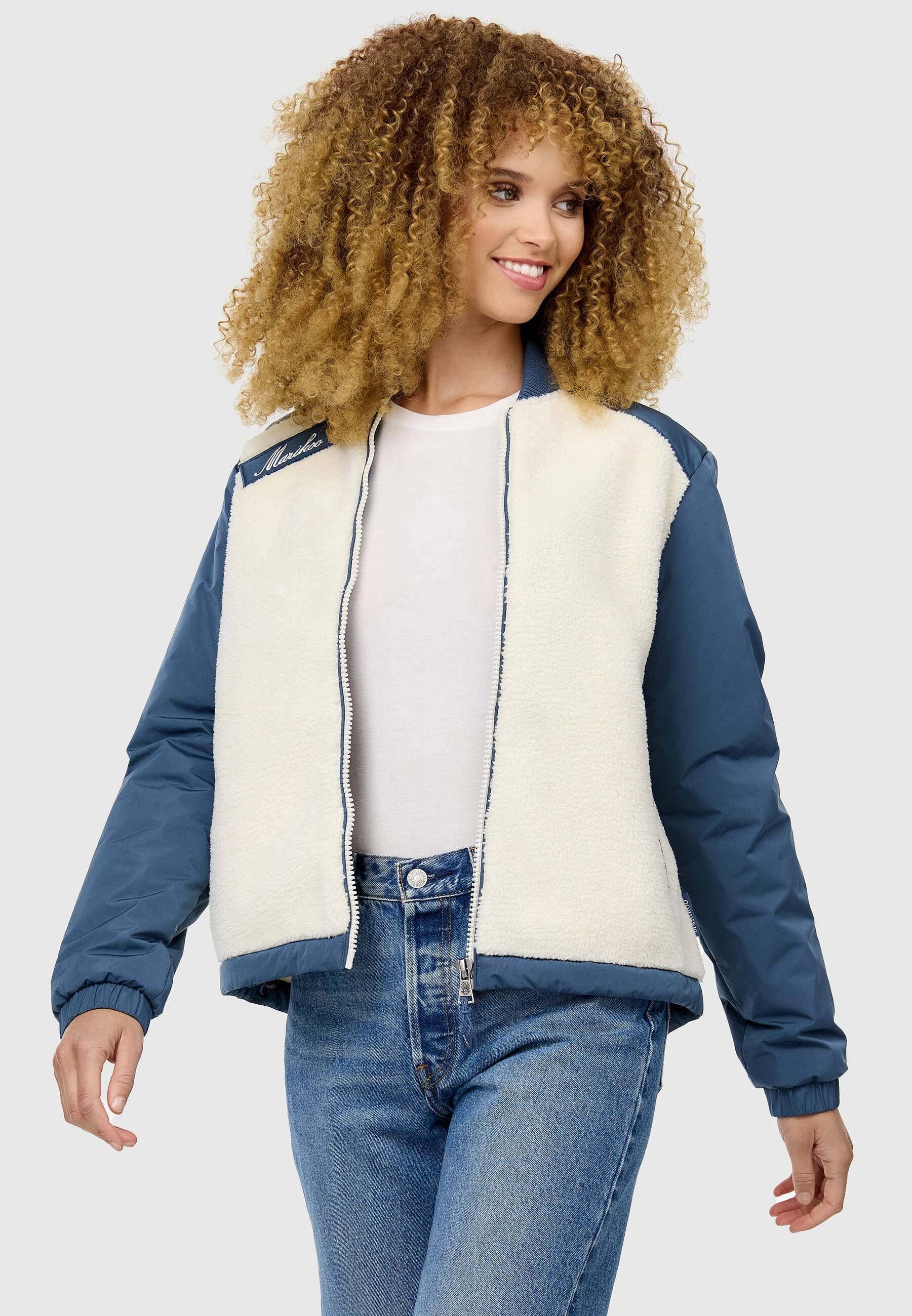 Marikoo Outdoorjacke Sayoo mit flauschigem Teddyfell günstig online kaufen