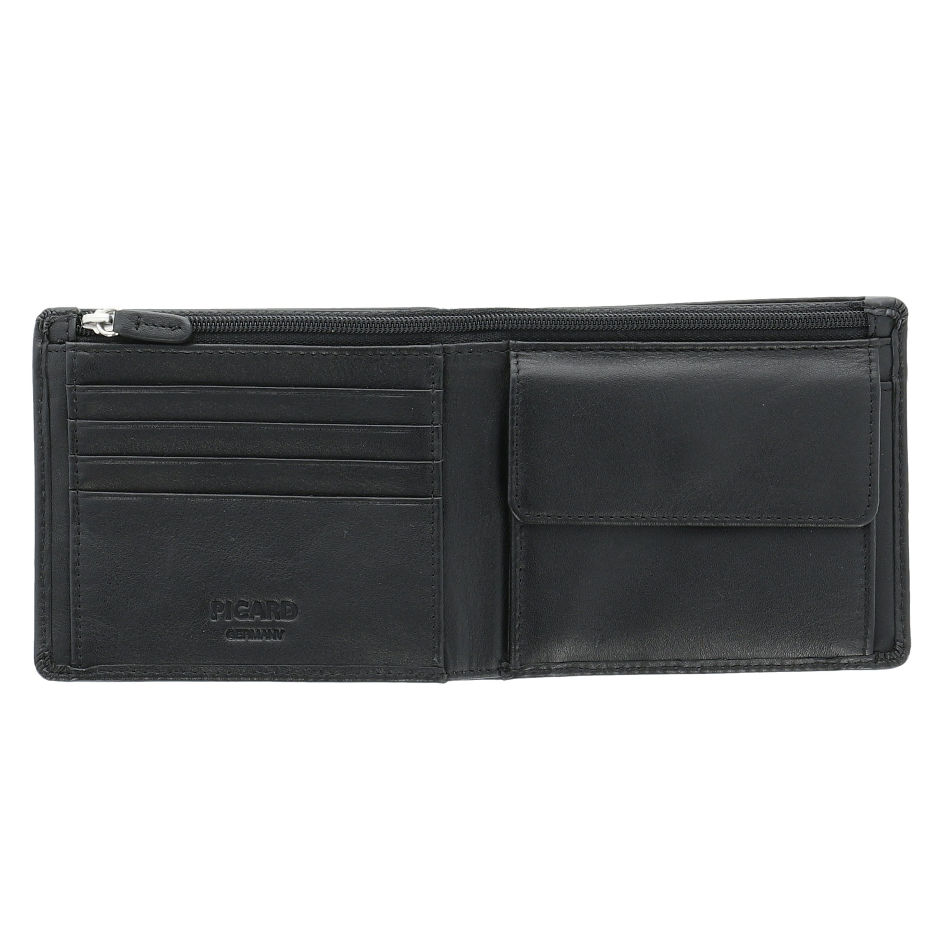 Picard Geldbörse PICARD Portemonnaie Brooklyn aus Rindsleder (1-tlg., Brooklyn)