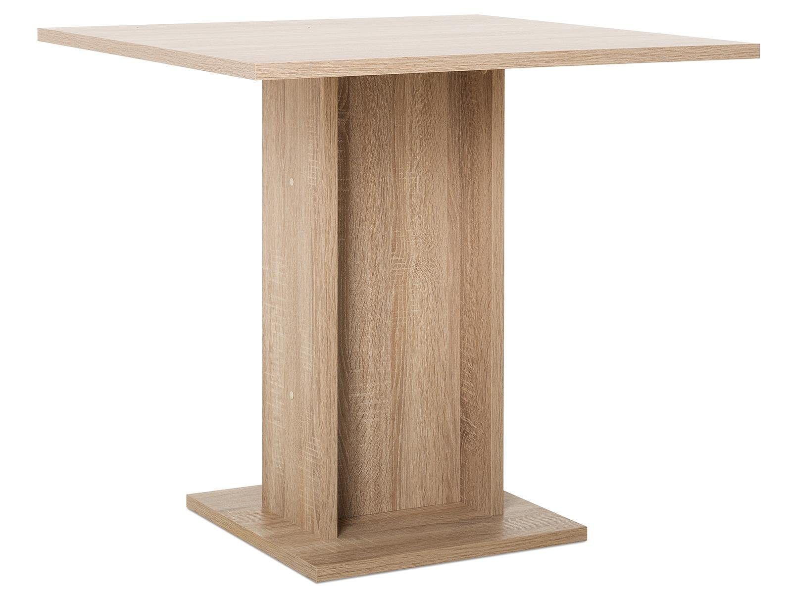 freiraum Esstisch Carlton, 80 x 75 x 80 cm (B/H/T) günstig online kaufen