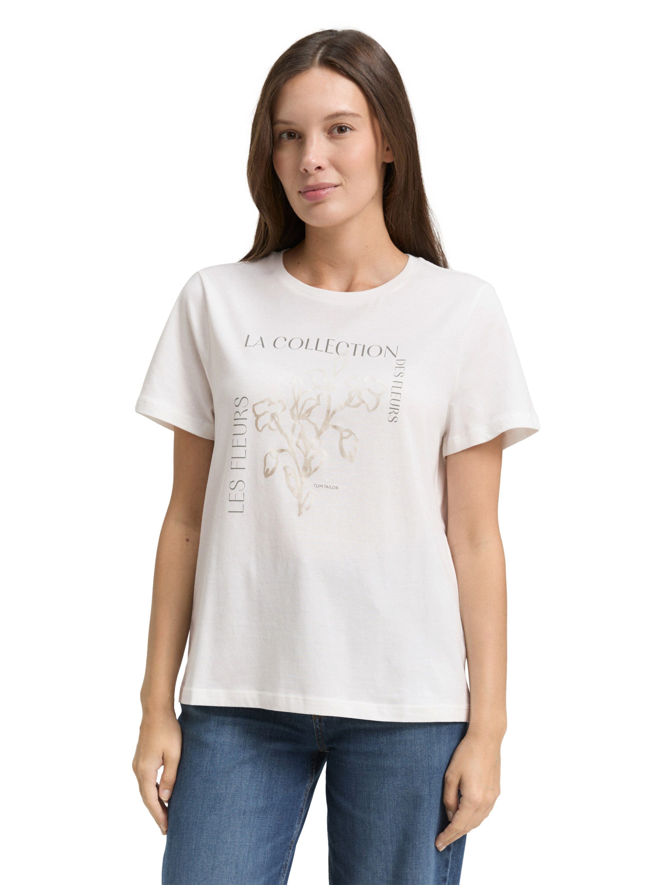 TOM TAILOR T-Shirt mit Print günstig online kaufen