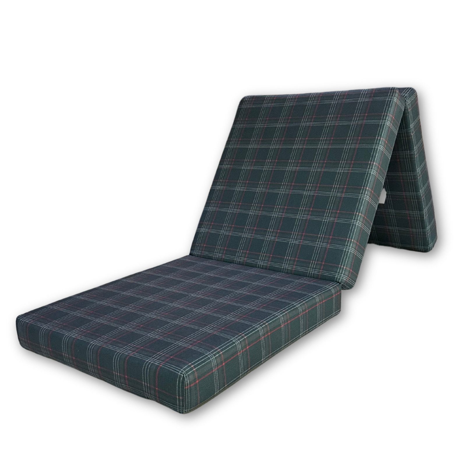 Klappmatratze Klappmatratze Gästematratze VW GTI-Karomuster 195x60x9cm günstig online kaufen
