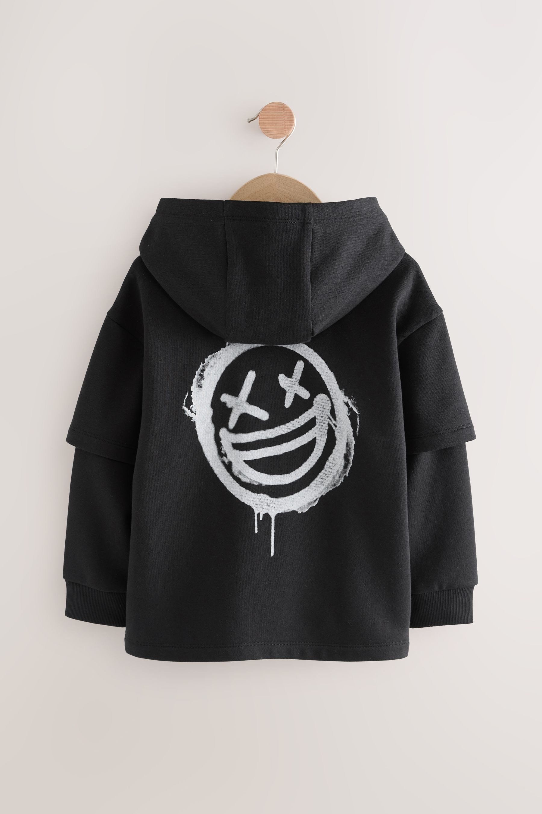 Next Kapuzensweatshirt Grafik-Kapuzensweatshirt (1-tlg) günstig online kaufen