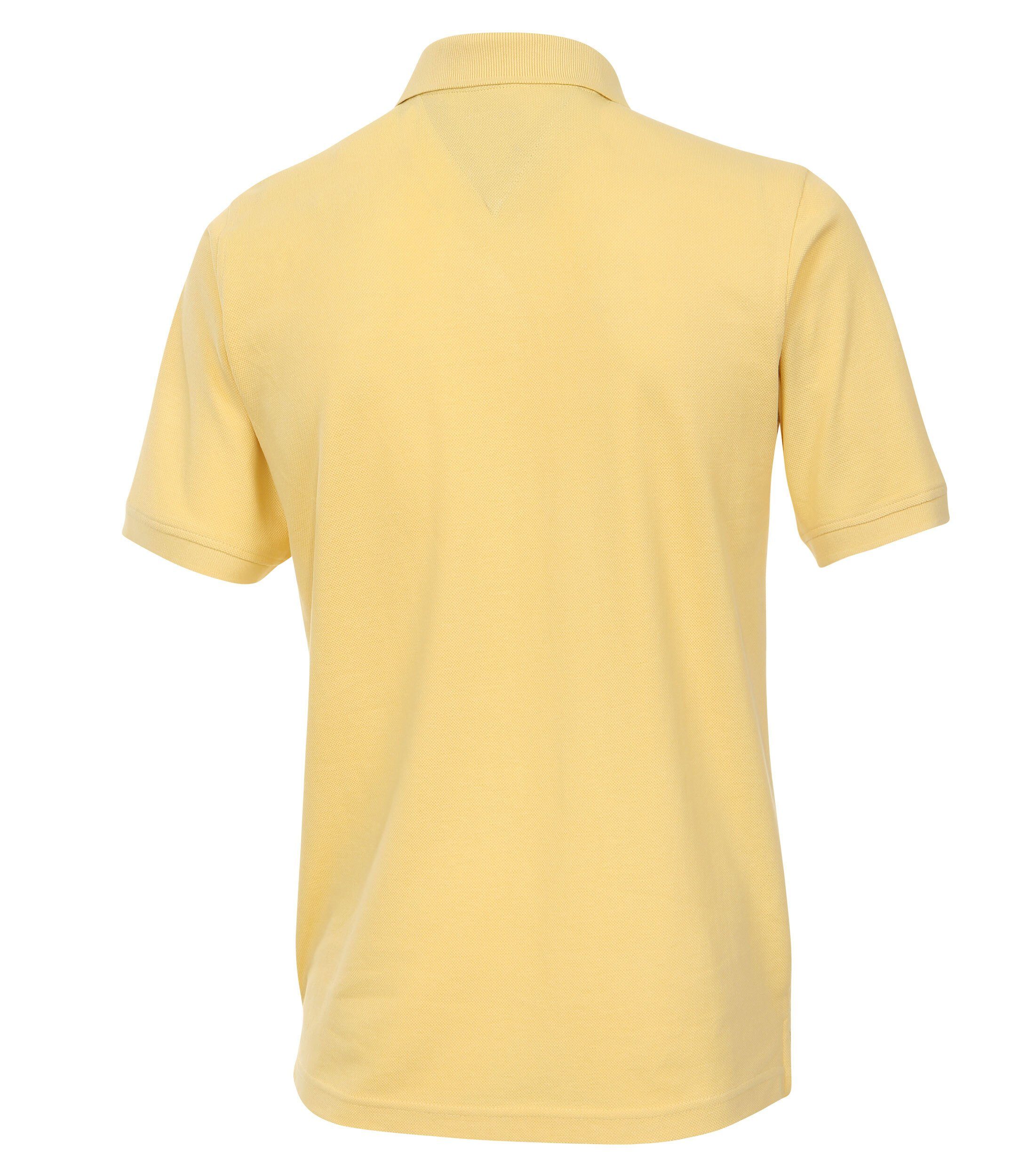 Redmond Poloshirt gelb uni 40