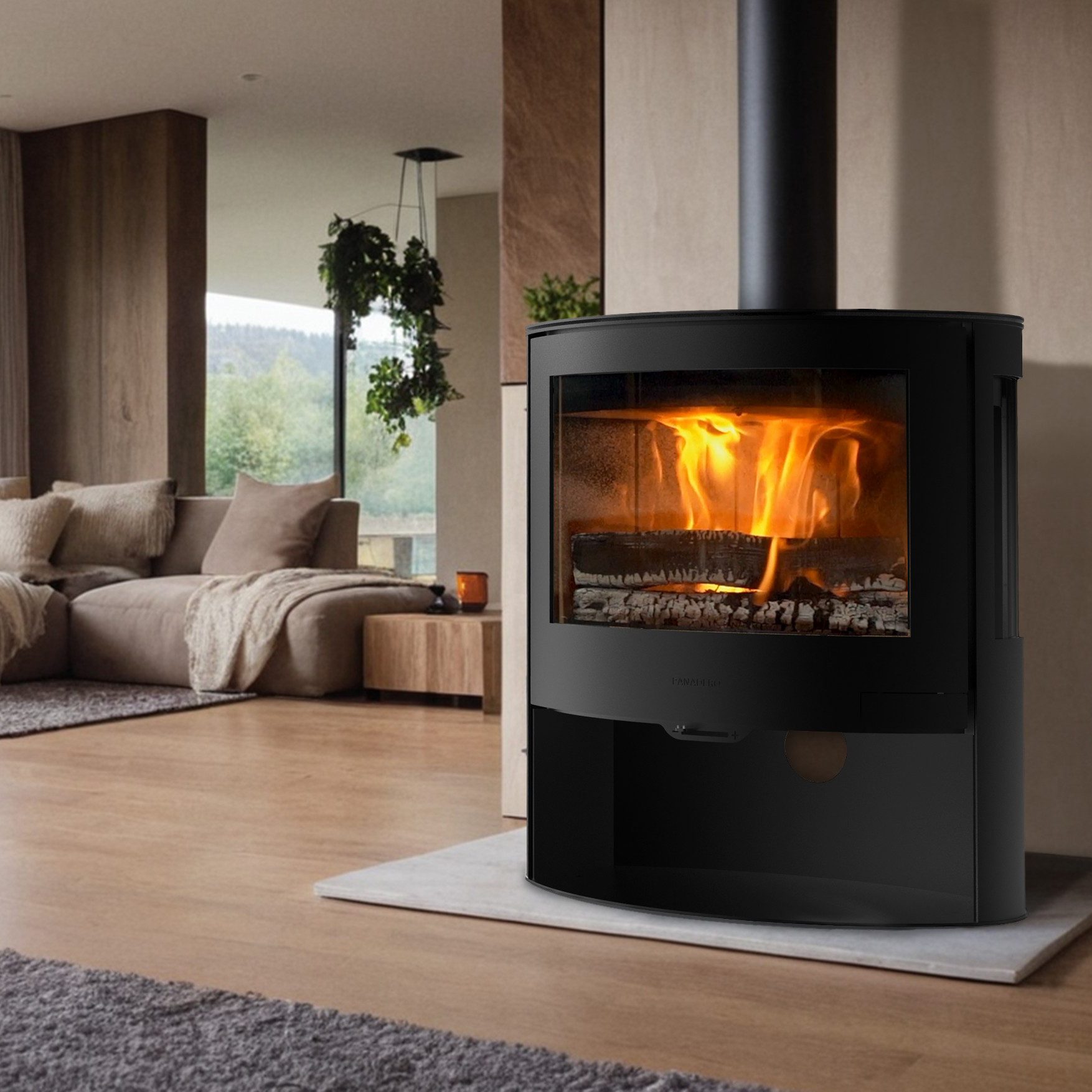 Panadero Kaminofen Panadero Kaminofen Aragon, 7 kW, Zeitbrand