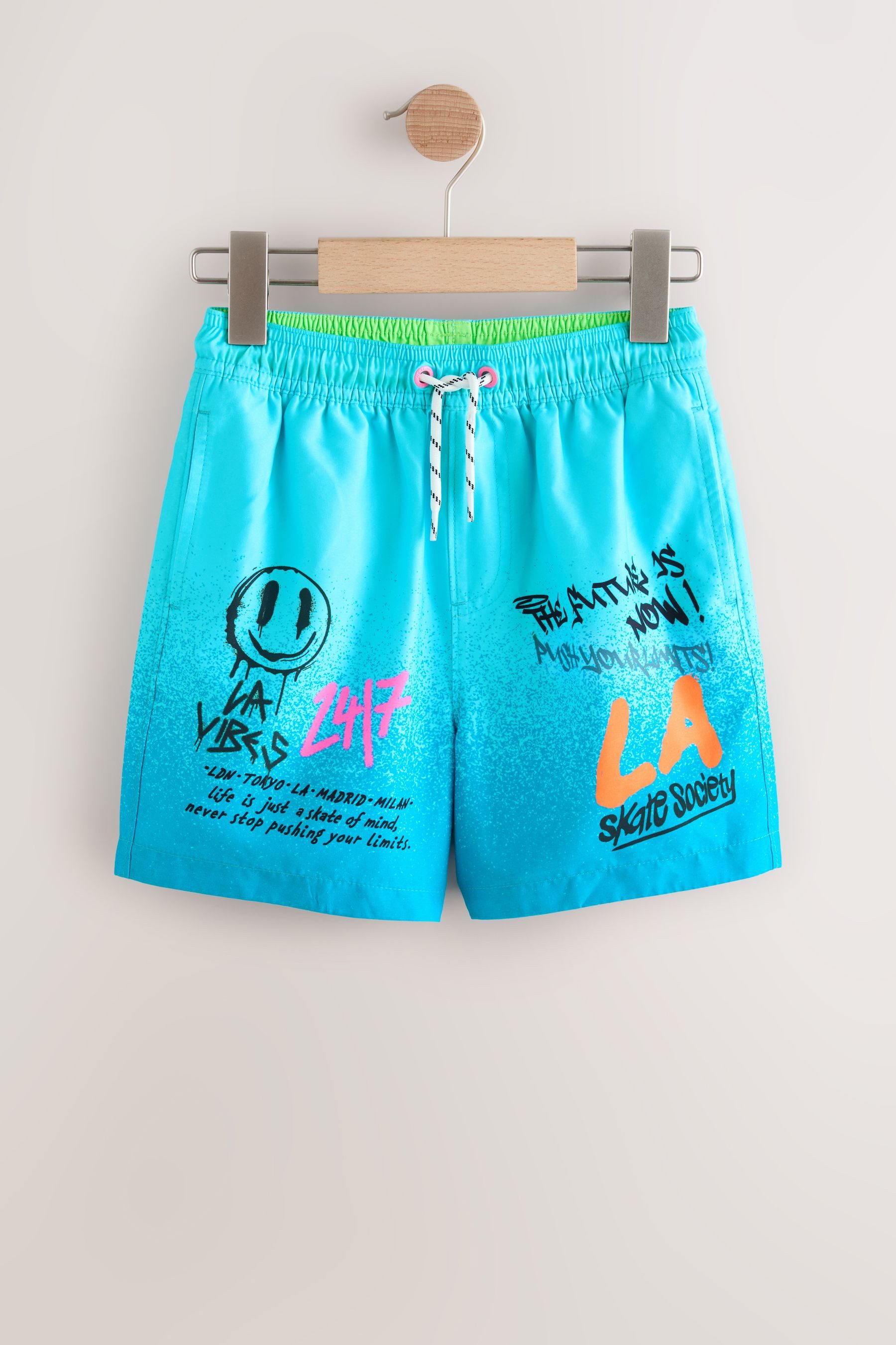 Next Badeshorts Badeshorts mit Print (1-St)