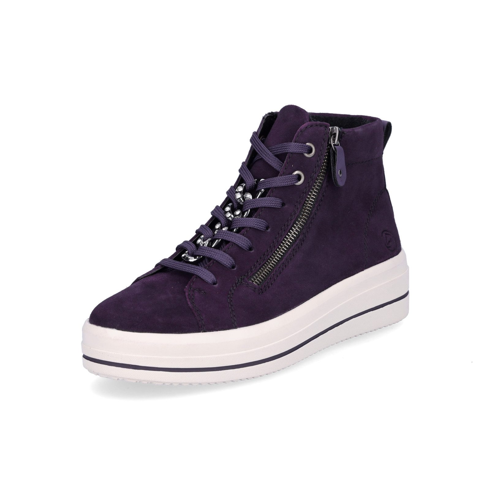 Remonte Remonte Damen High-Top Sneaker lila günstig online kaufen