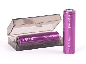 EFEST Efest Purple IMR 18650 3000mAh 3,6V - 3,7V min. 2900mAh typ. 3000mAh Akku 2900 mAh (3,6 V)