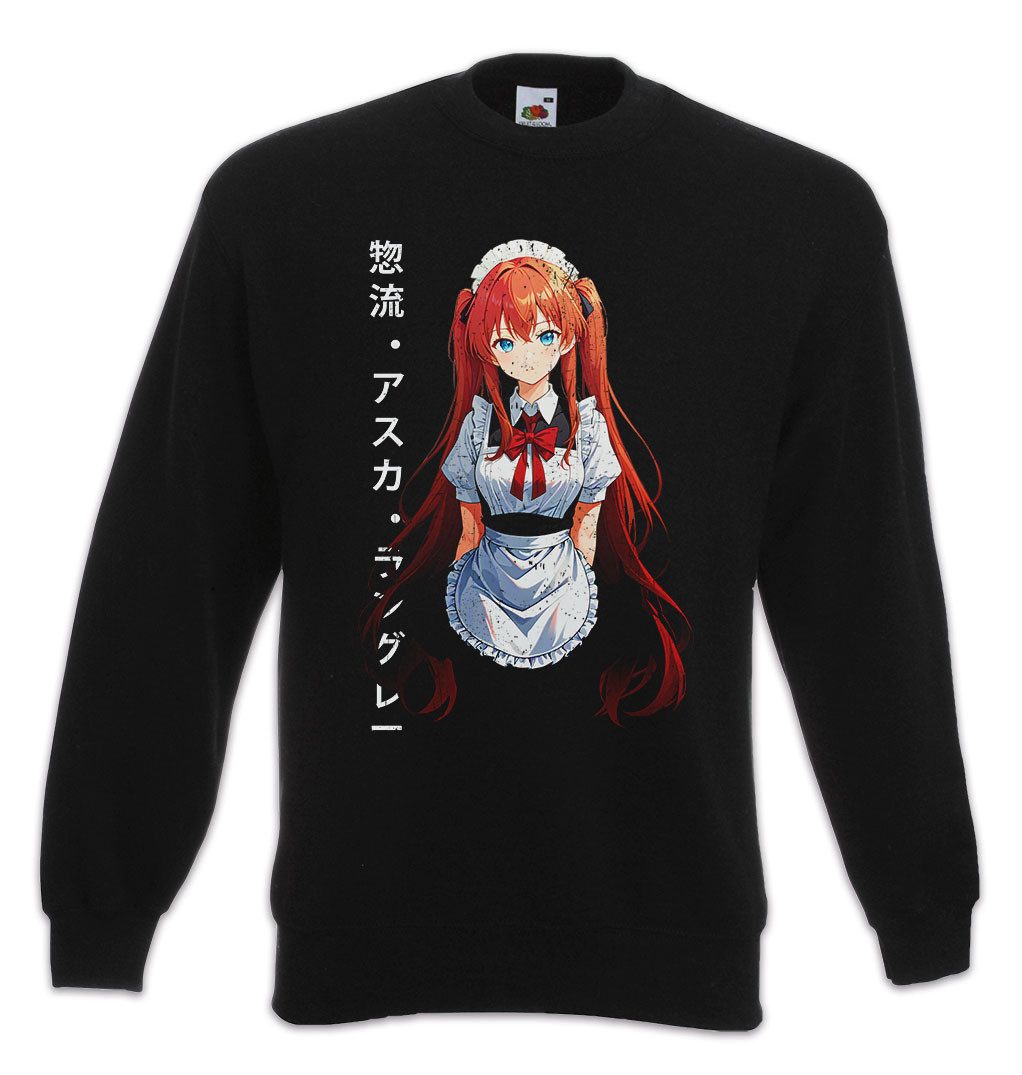 Sweatshirt Neon Schoolgirl Sweatshirt Nerv Genesis Asuka Neon Gendo Evangelion