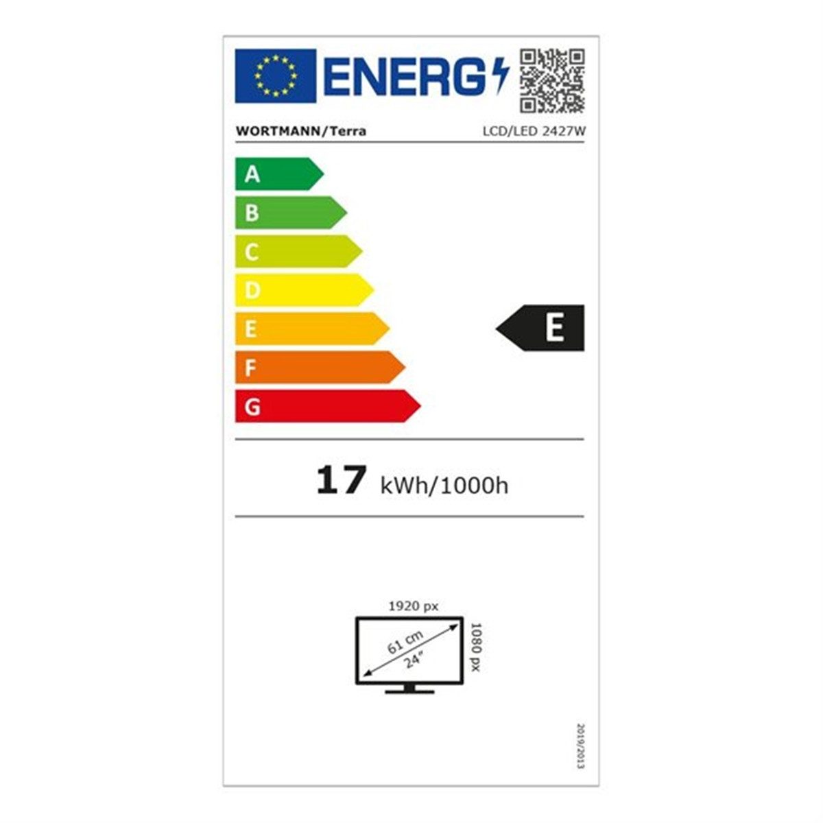 Energieeffizienzklasse: 