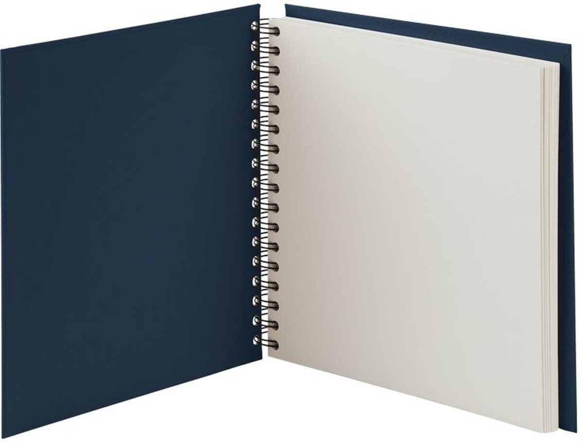 Fotoalbum Fotoalbum Whire-O 60 Seiten 230x230mm espresso/offwhite