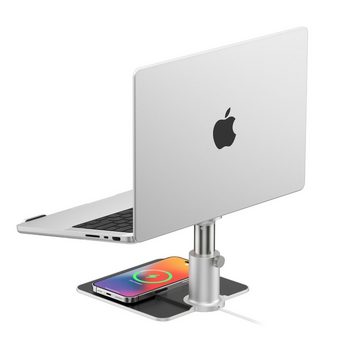 Twelve South HiRise Pro - Verstellbarer MacBook Ständer mit MagSafe Ladeschale Laptop-Ständer