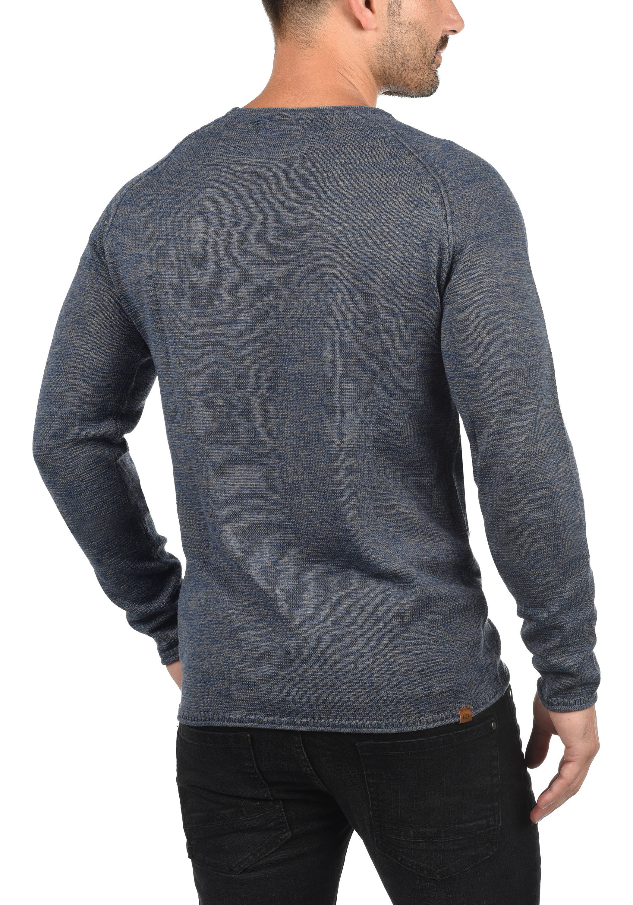 Blend Strickpullover BHDan Stilvoller Strickpullover mit aufgerollten Säumen